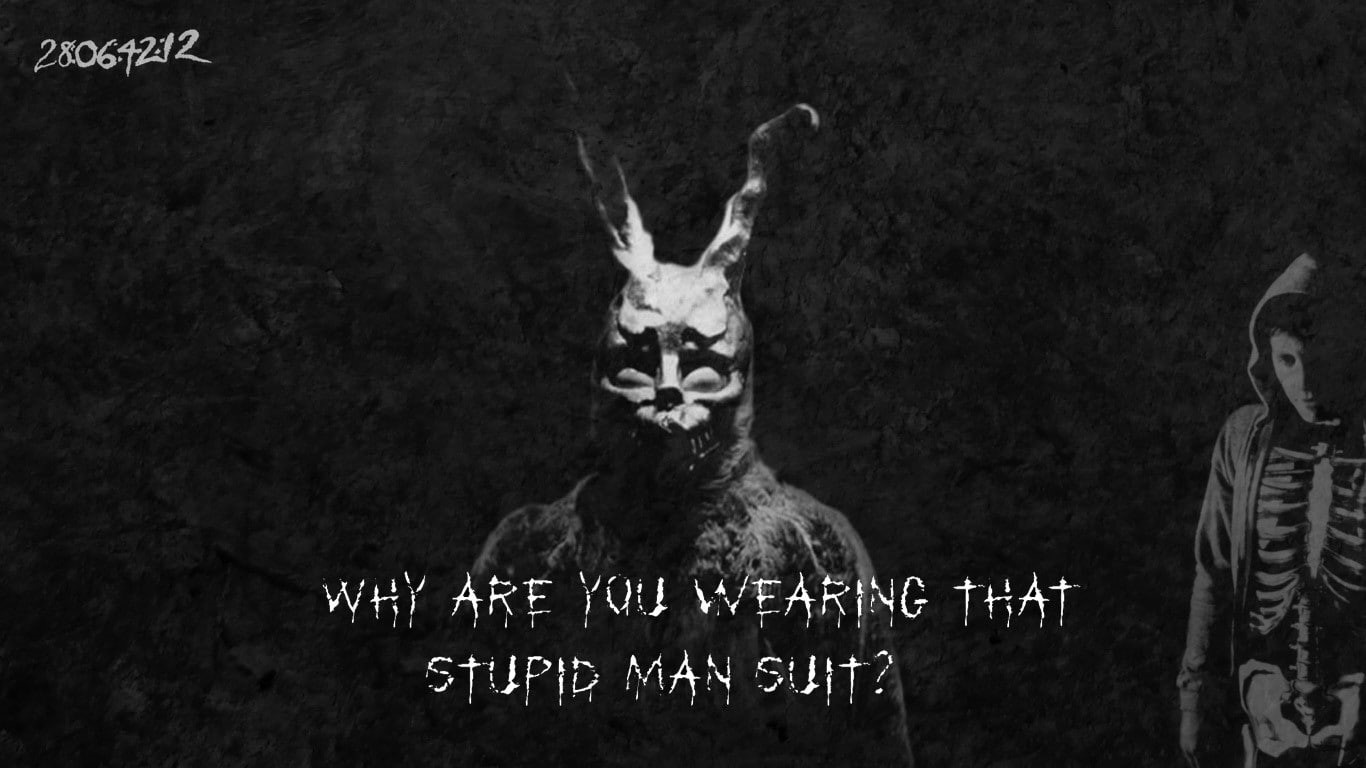 questions, Donnie Darko, 720P, HD Wallpaper