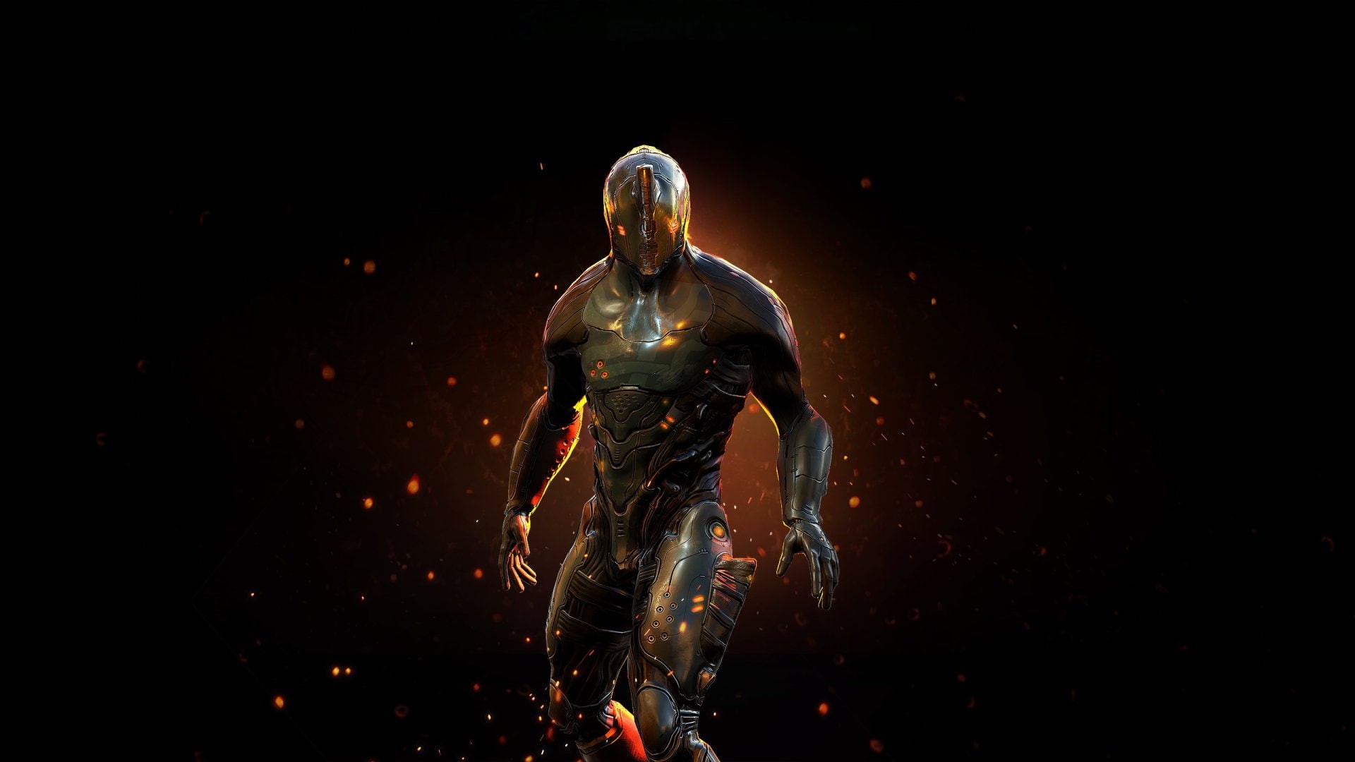 Excalibur (Warframe), Video Game, Armor, Sparkles, 1080P, Warframe, HD Wallpaper