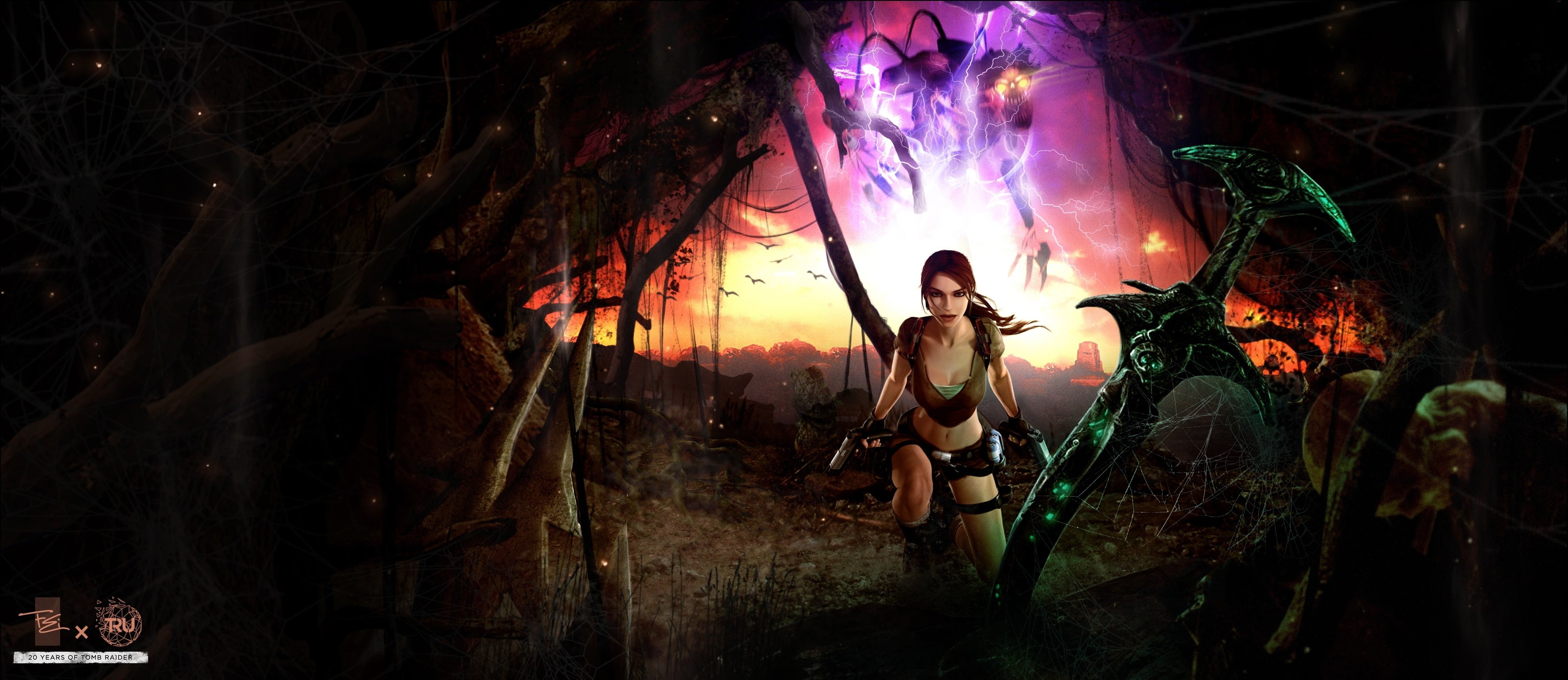 Tomb Raider: Legend, legend, girl, excalibur, 2K, sword, lara croft, tomb raider, HD Wallpaper