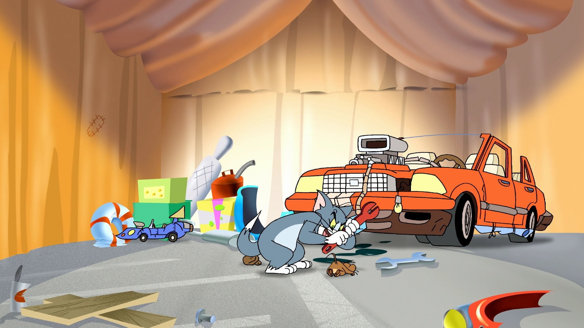 cat, jerry, mouse, animation, 1tomjerry, 1080P, comedy, cartoon, mice, tom, family, HD Wallpaper