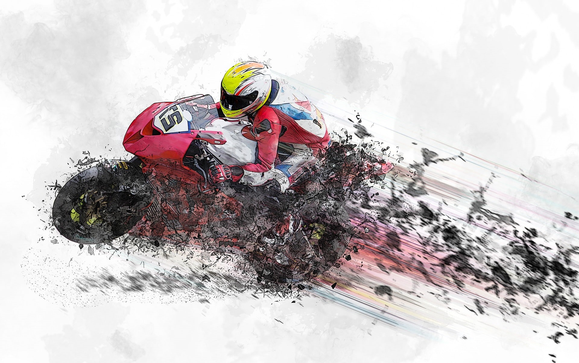 biker, motorcycle, Speed Design, 1080P, HD Wallpaper
