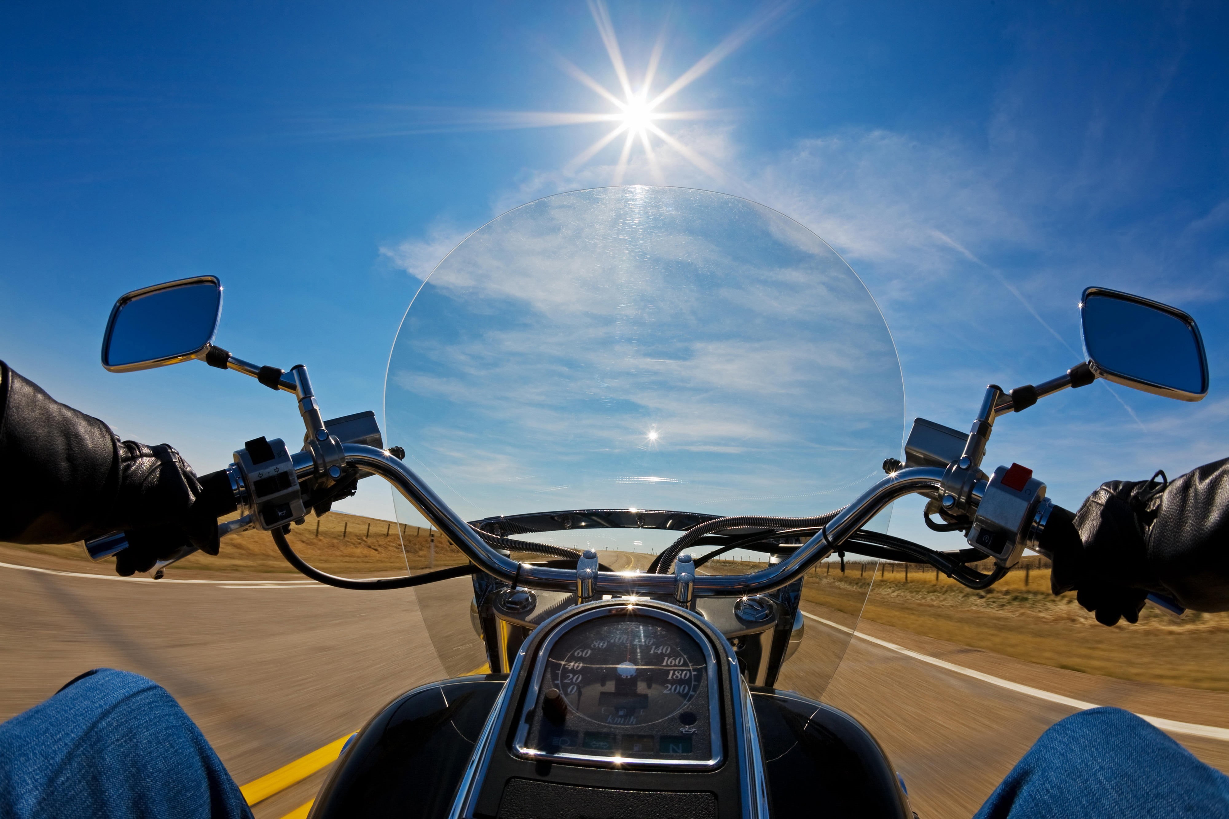 car, people, bike, young Adult, road, personal perspective, motion, mode of Transport, bicycle, speed, nature, the sun, motorcycle, human body part, HD Wallpaper