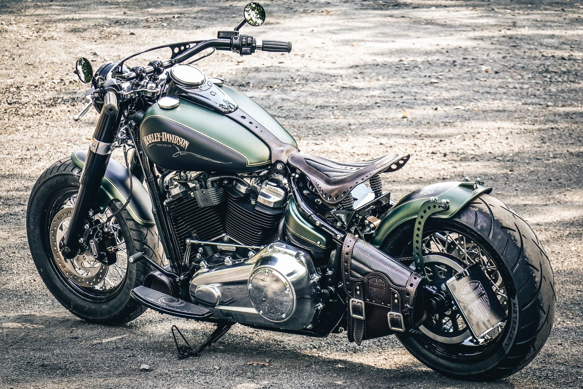Motorcycles, 1080P, Thunderbike Customs, Harley-Davidson, Custom Motorcycle, HD Wallpaper
