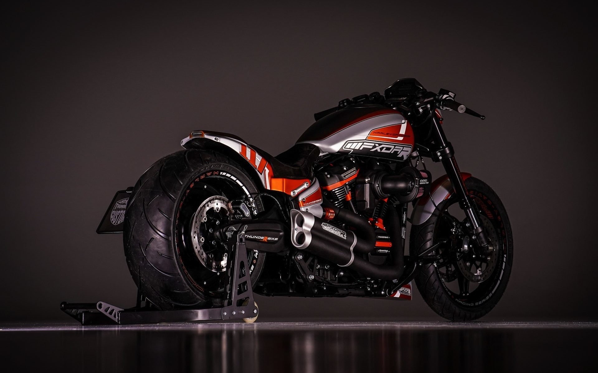 1080P, Harley-Davidson, Thunderbike, Custom, HD Wallpaper