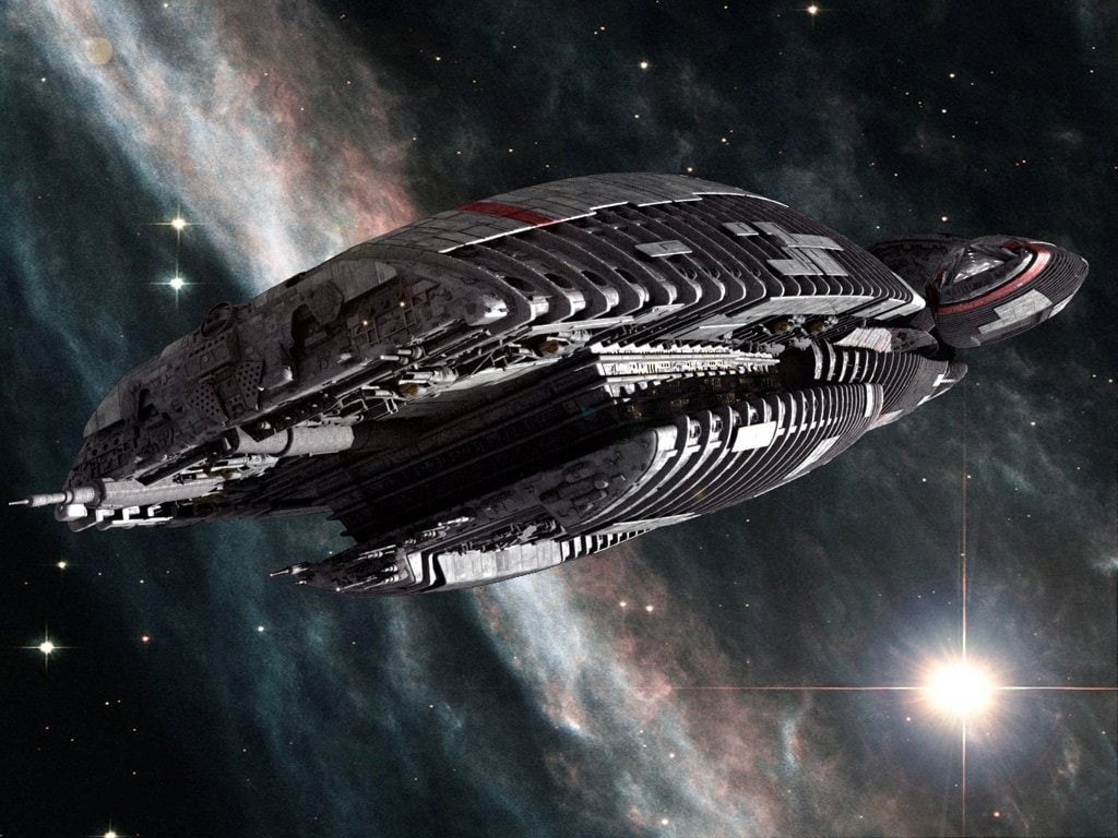 battlestar galactica spaceship, 480P, HD Wallpaper