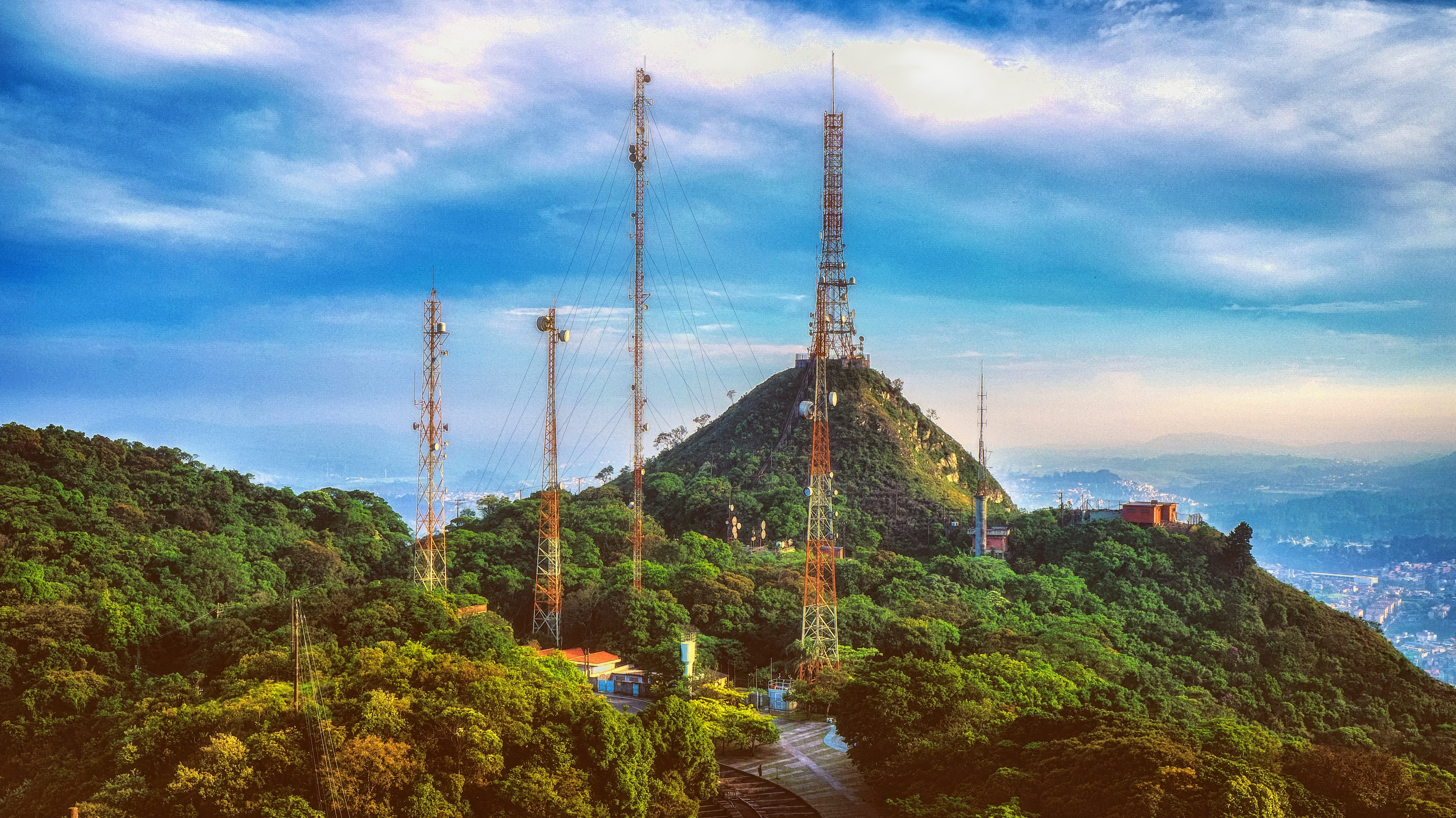 outdoors, nature, peak jaraguá, day, technology, engineering, communication, architecture, land, science, antenna, telecommunications, tv, plant, tree, HD Wallpaper