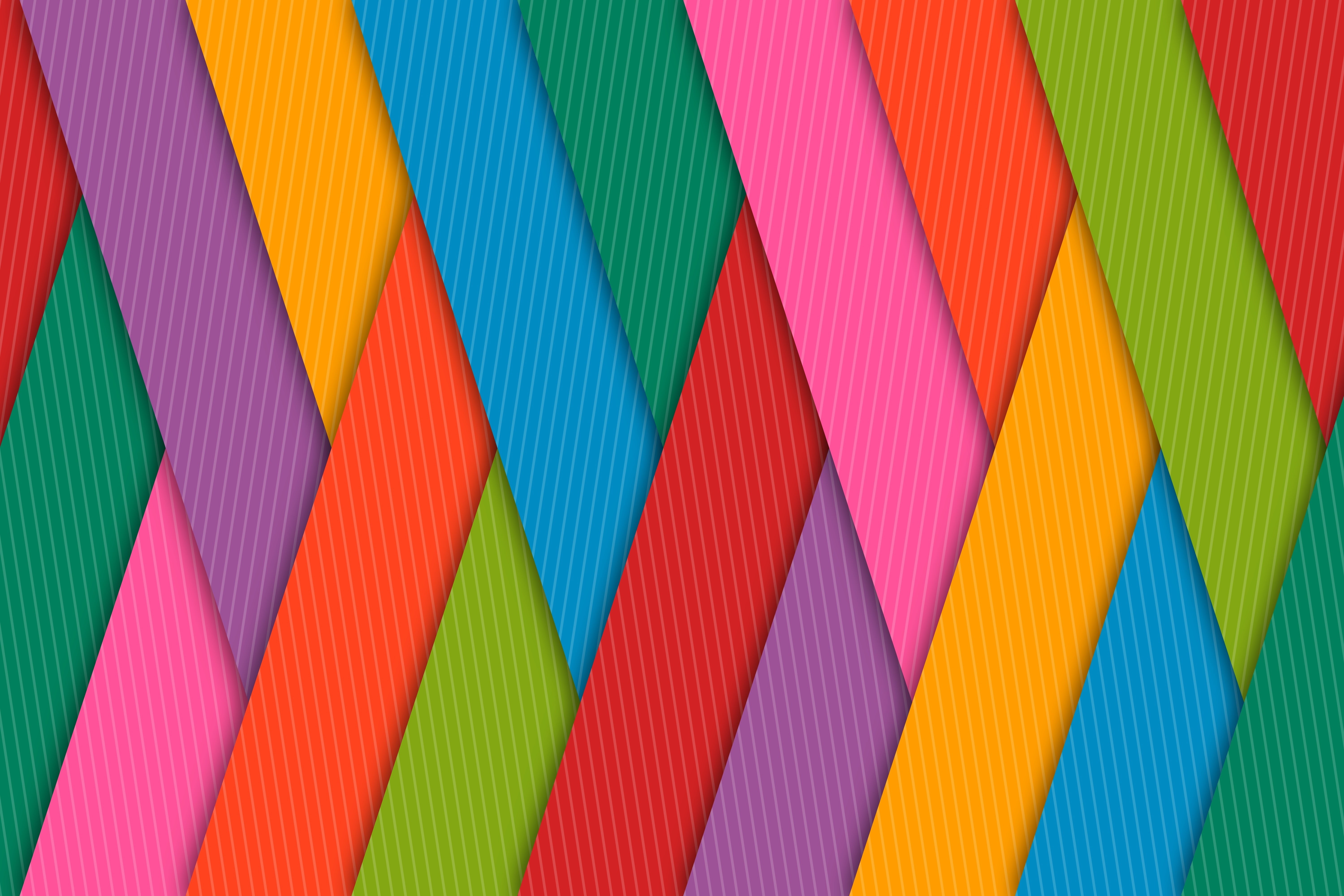 creativity, abstract, close-up, multi colored, abstract backgrounds, no people, backgrounds, full frame, Cross lines, 4K, striped, choice, wall - building feature, HD Wallpaper