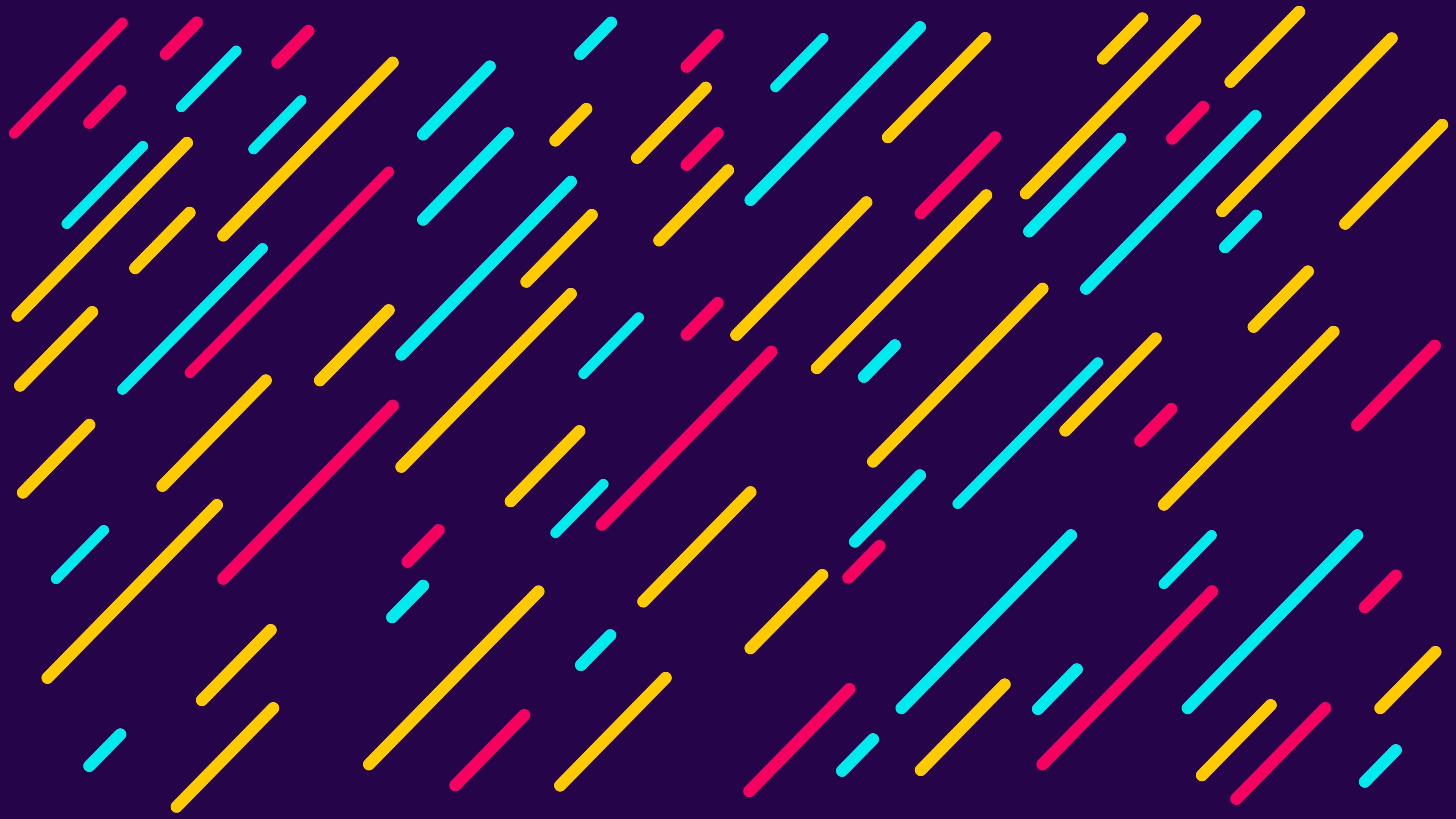 patterns, 4K, texture, oblique, lines, colorful, HD Wallpaper