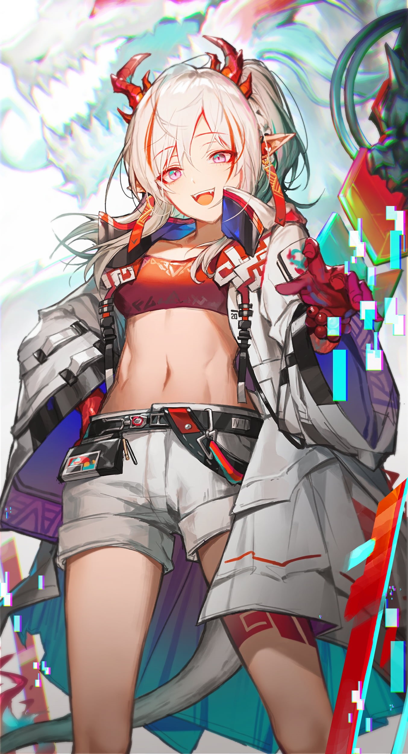portrait display, Nian(Arknights), Arknights, Lentain, 1080P, anime girls, Phone HD Wallpaper