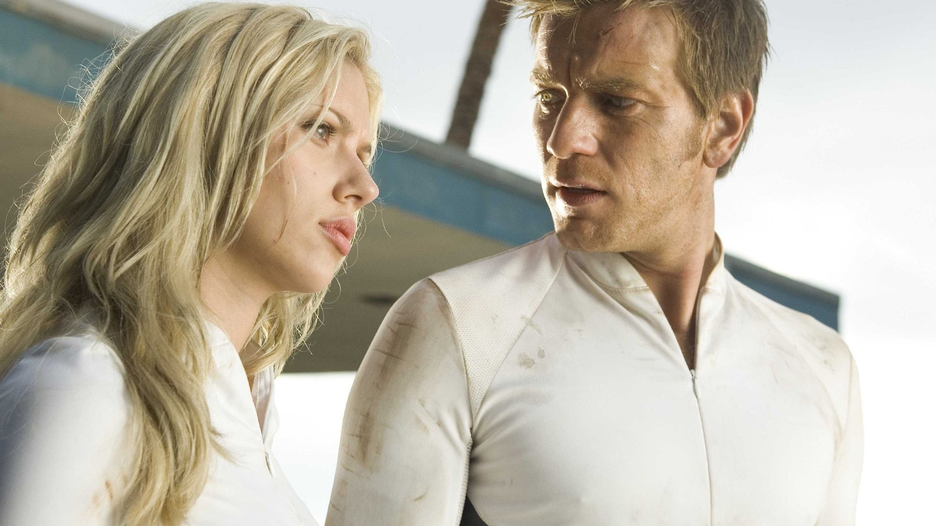 Scarlett Johansson, Ewan McGregor, 1080P, The Island, Movie, HD Wallpaper