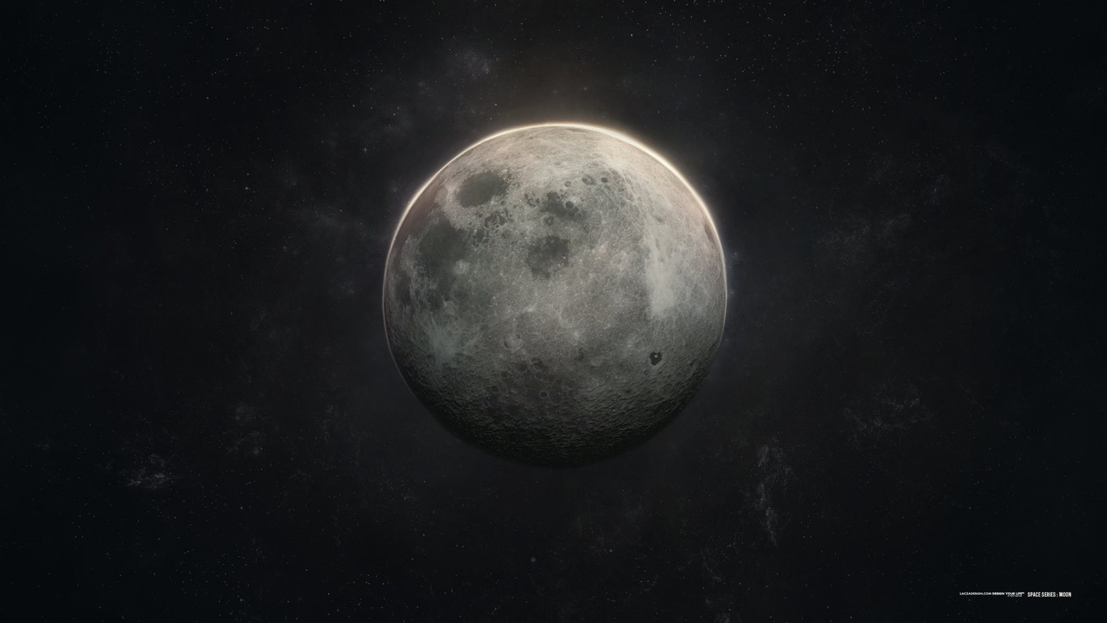 720P, series, lacza, moon, space, HD Wallpaper