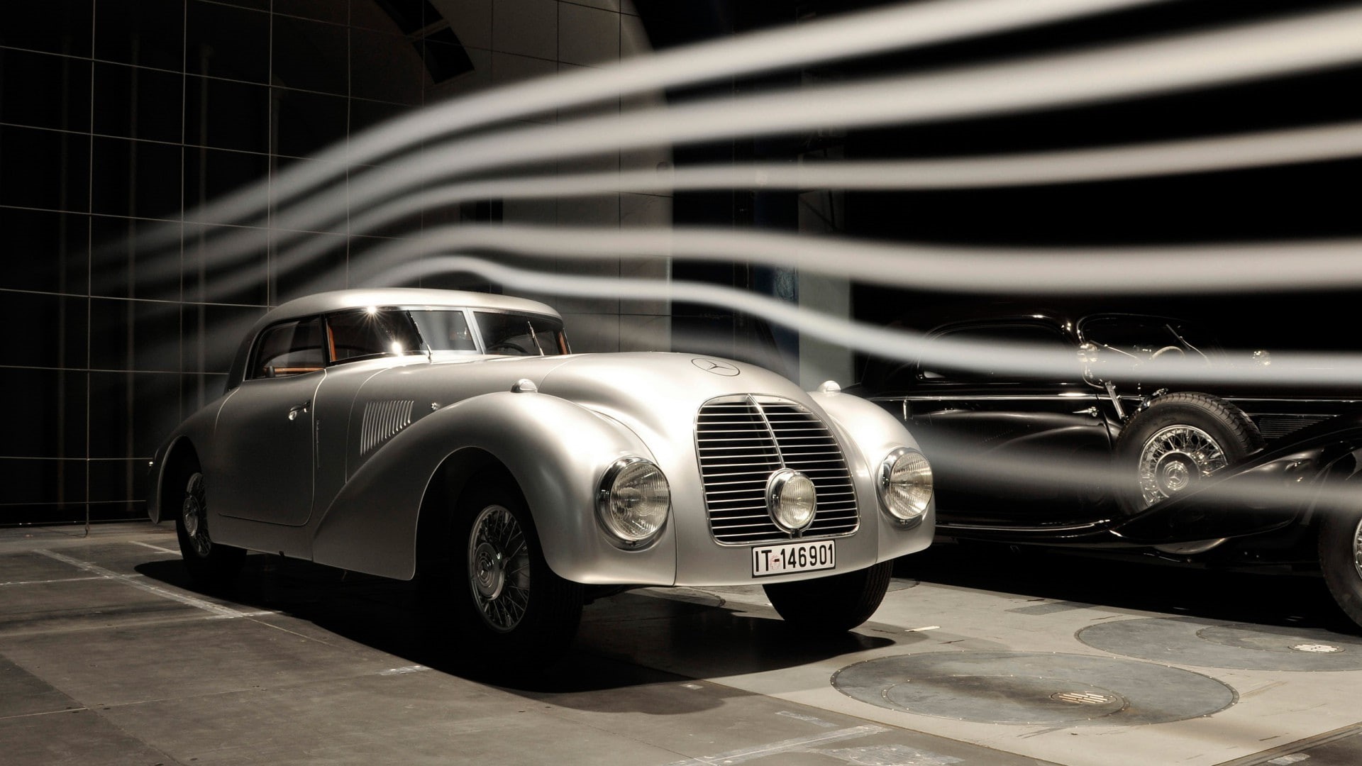 streamliner, 1080P, hd, k, mercedes benz, benz, mercedes, HD Wallpaper