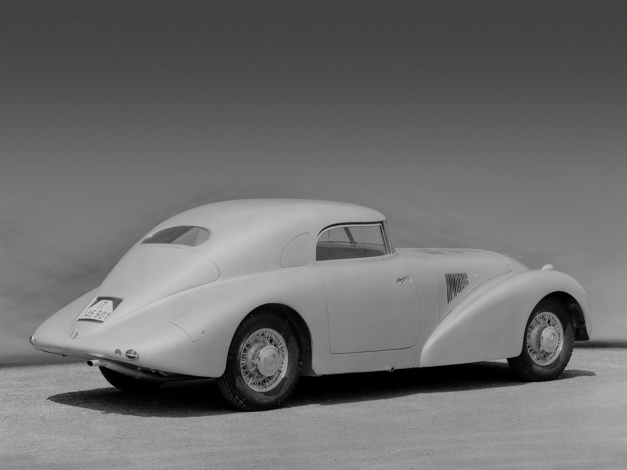1938, mercedes, benz, retro, w29, 540k, 1080P, streamliner, HD Wallpaper