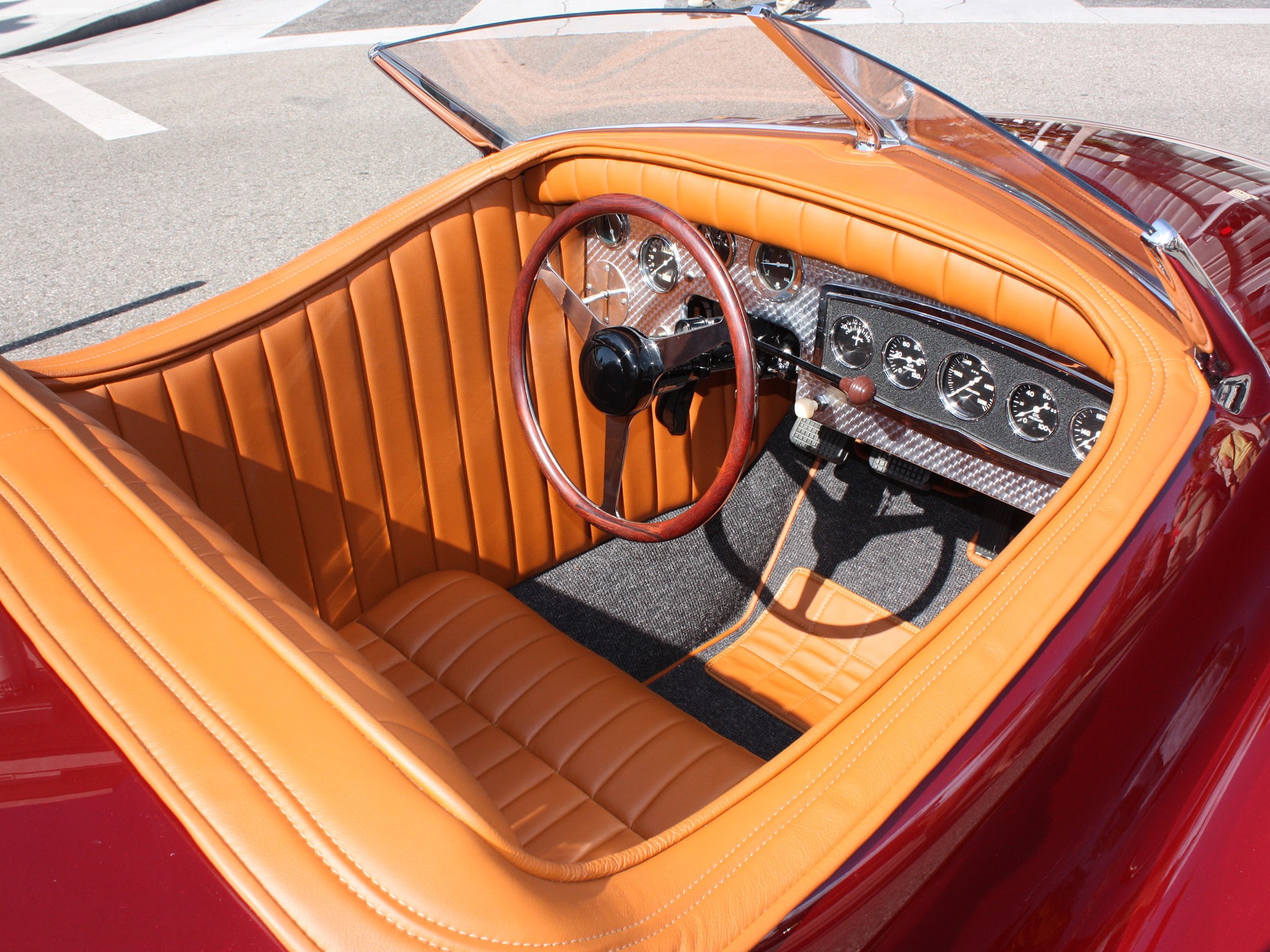 custom, buick, 1949, 1080P, retro, streamliner, interior, supercar, HD Wallpaper