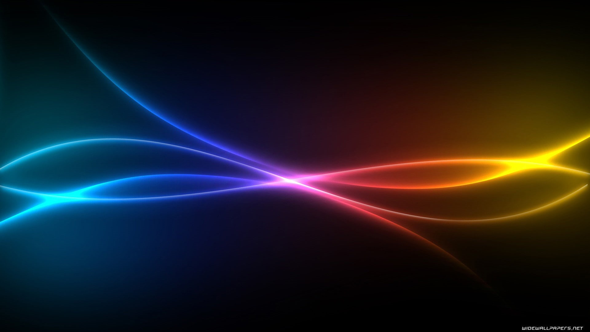 technology, shiny, modern, 1080P, illuminated, backgrounds, abstract, blue, black color, sun, red, glowing, colorful, no people, fuel and power generation, HD Wallpaper