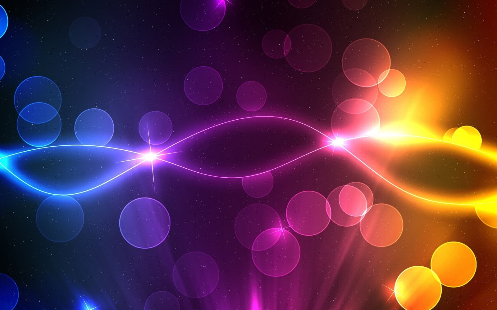 colorful, waveforms, digital art, lines, 720P, shapes, HD Wallpaper