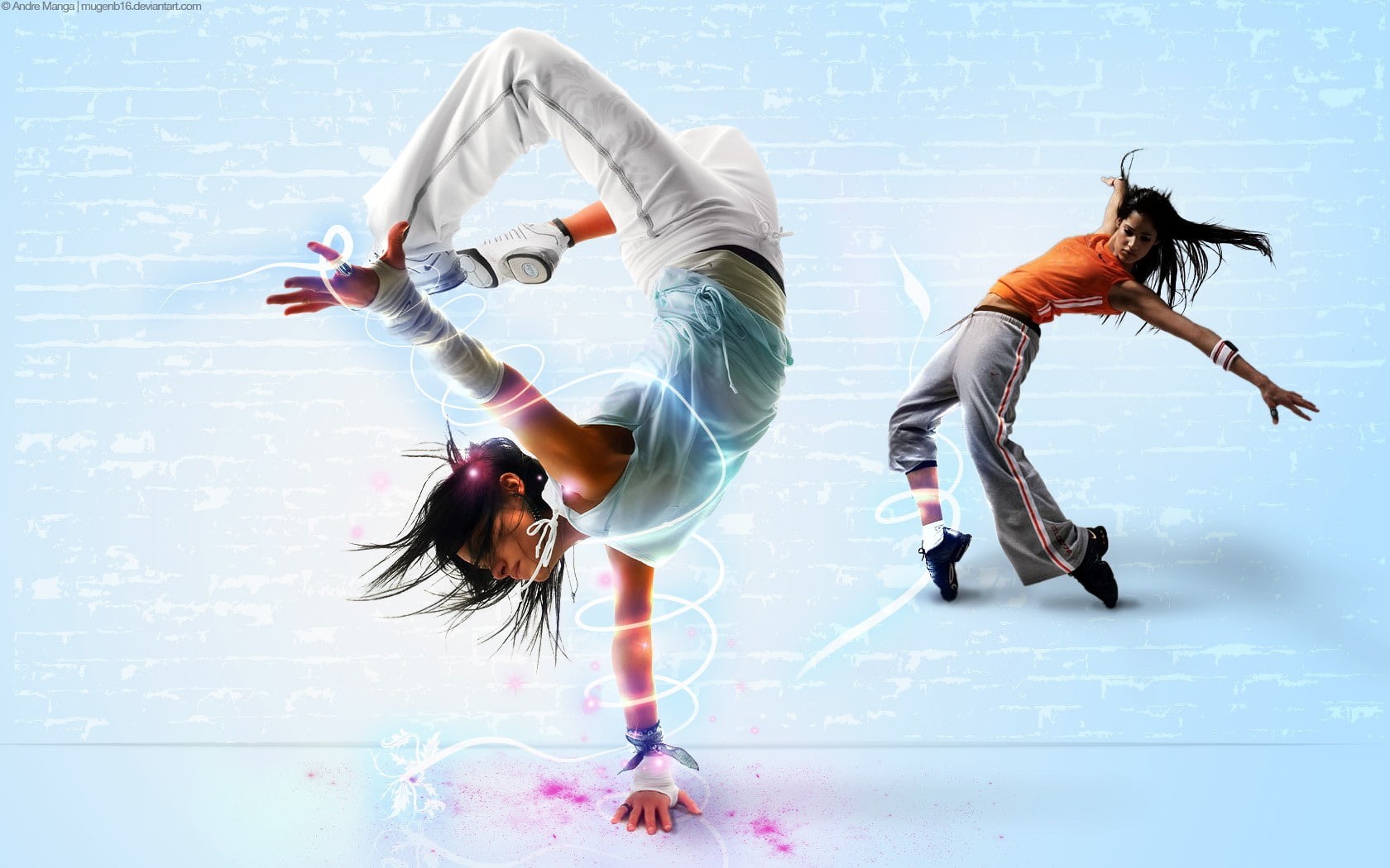 digital art, dancing, 720P, dancer, HD Wallpaper