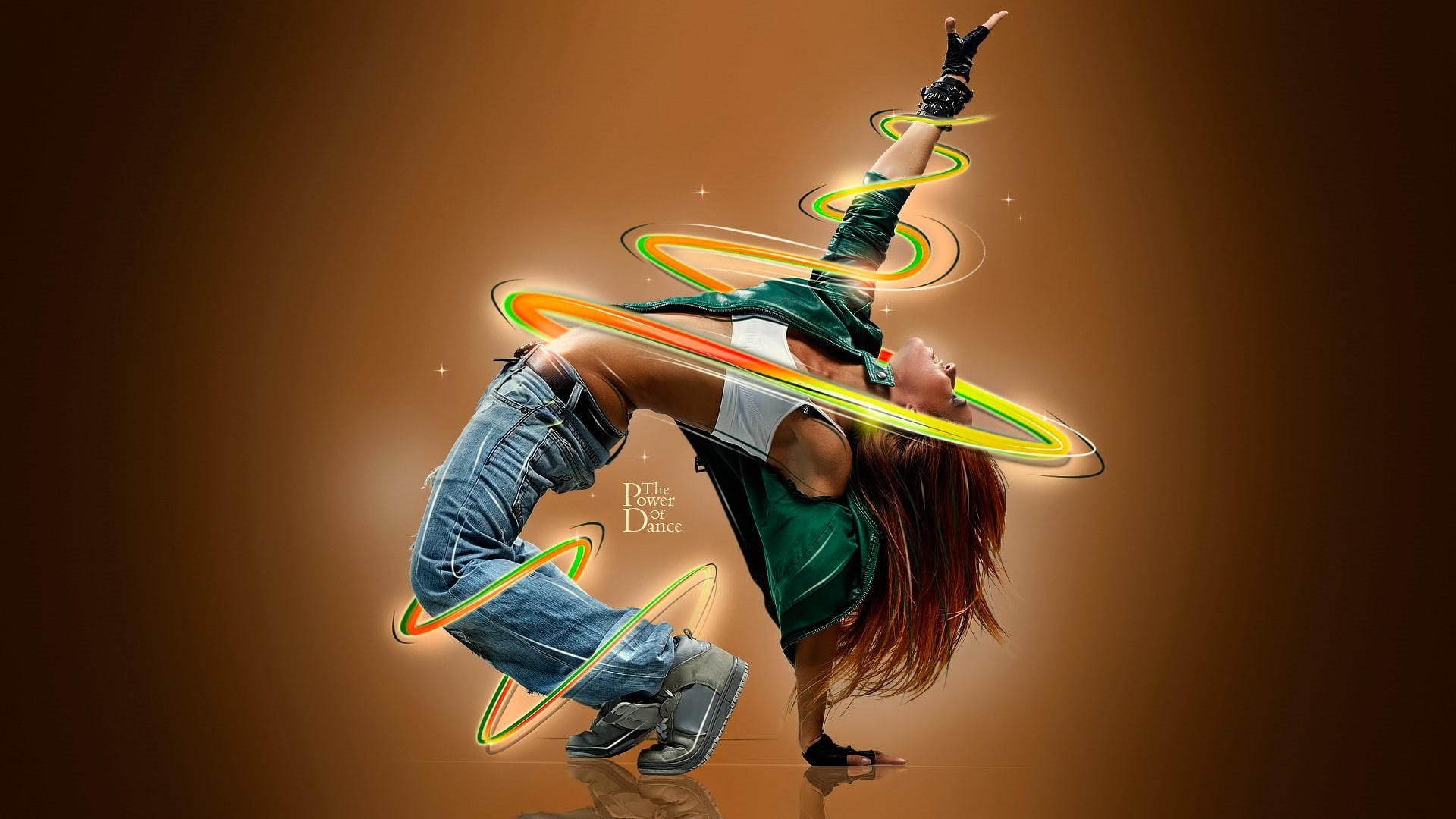 digital composite, studio shot, adult, dancing, dancer, cut out, colored background, digital art, women, rock music, music, full length, arts culture and entertainment, HD Wallpaper