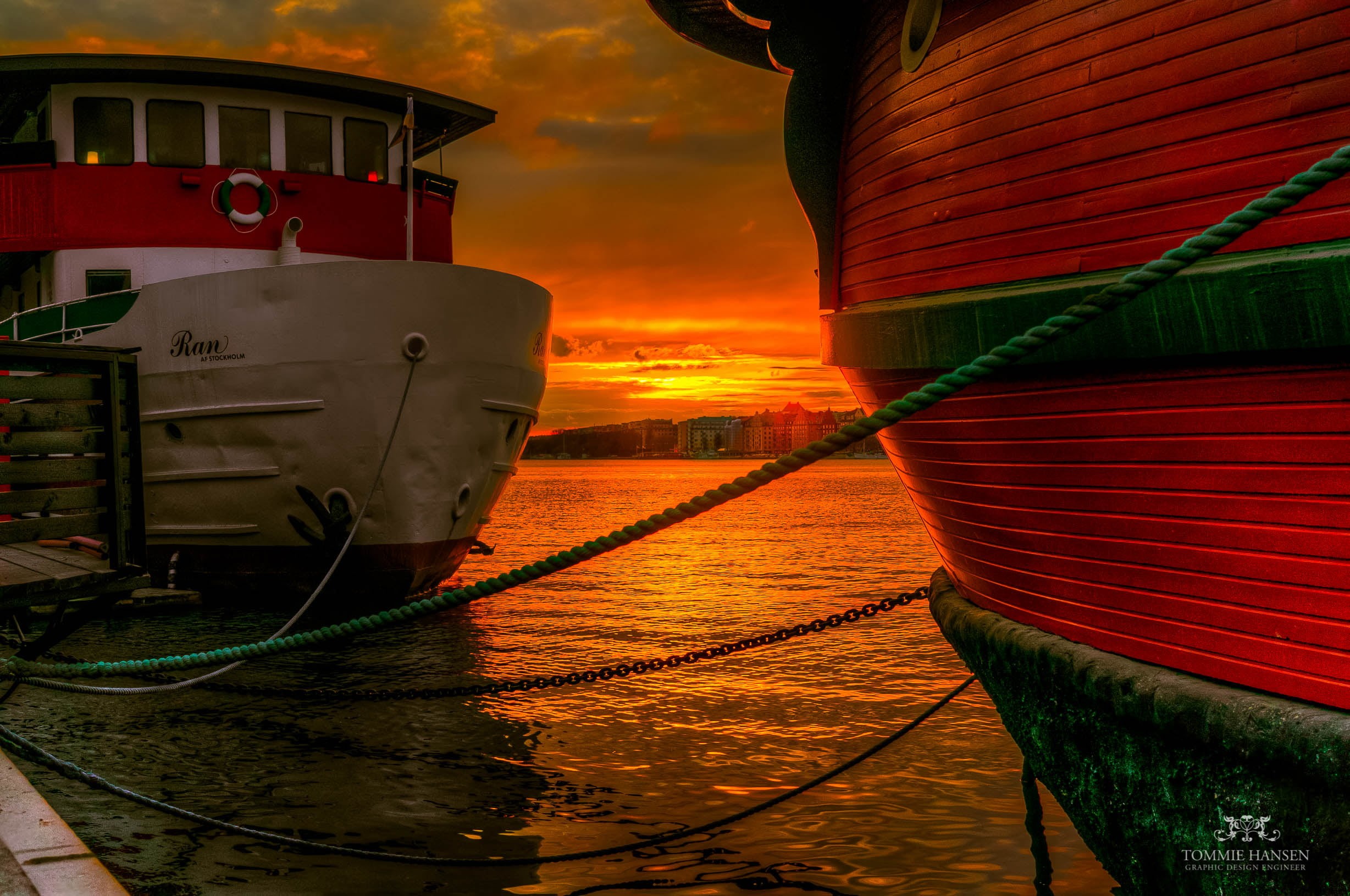 1080P, harbor, nautical Vessel, Nature, body, water, Sweden, docks, Boats, Söder, boat, white, stockholm, ship, sea, Sunset, transportation, Södermalm, HD Wallpaper