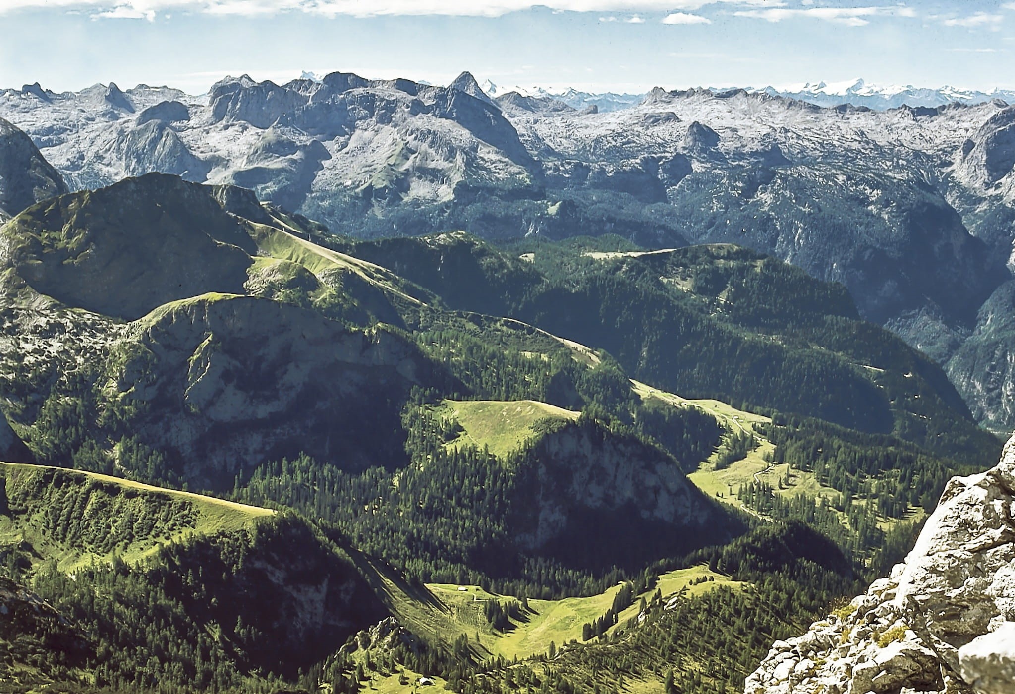 beauty in nature, bavarian alps, idyllic, hiking, Berchtesgaden Alps, landscape, massif, scenics - nature, nature, national park, sky, hagengebirge, outdoors, HD Wallpaper