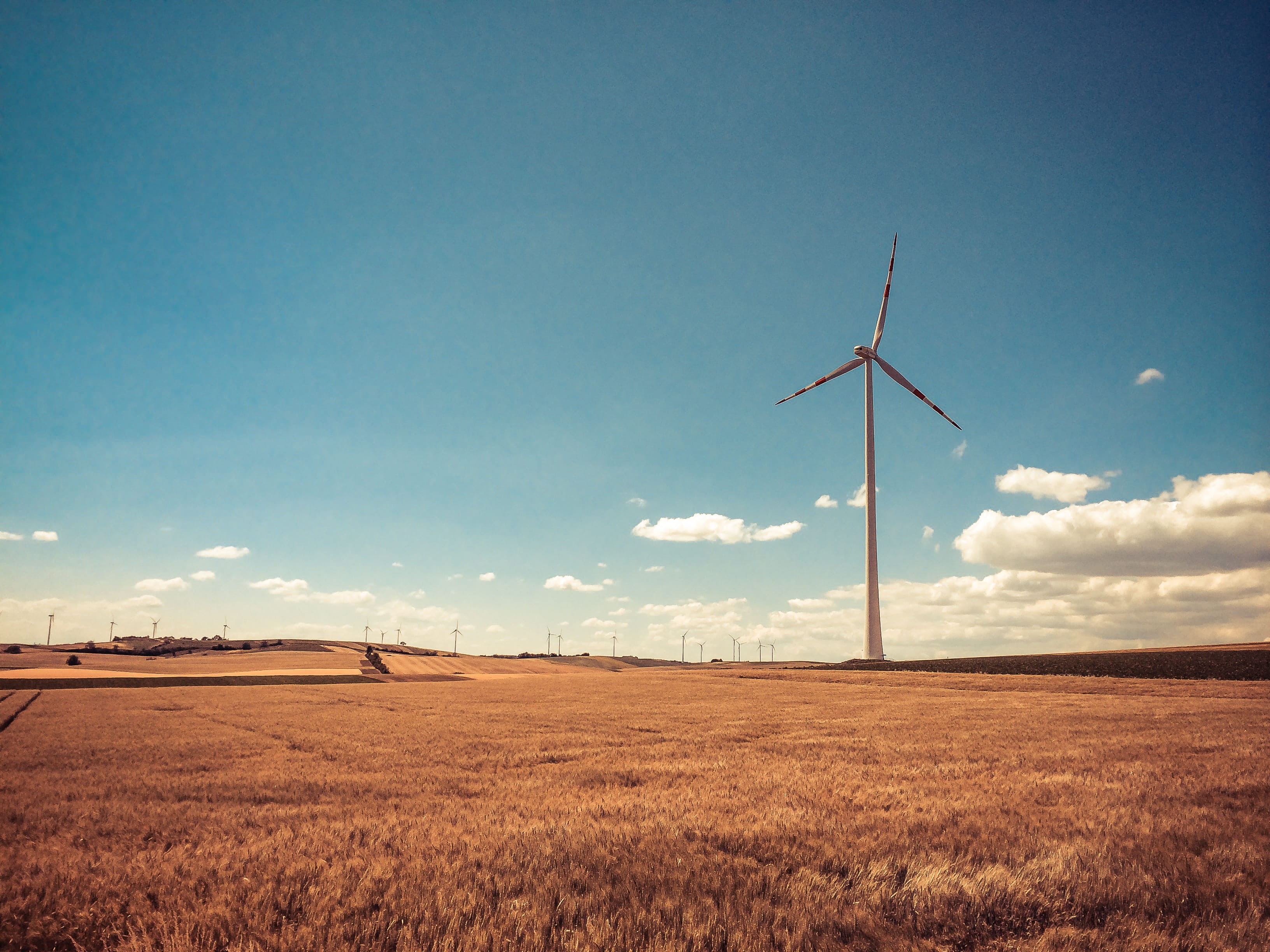 cloud - Sky, Austria, turbine, renewable energy, sustainable resources, environmental Conservation, farm, recycling, land, nature, turning, sky, beauty in nature, HD Wallpaper