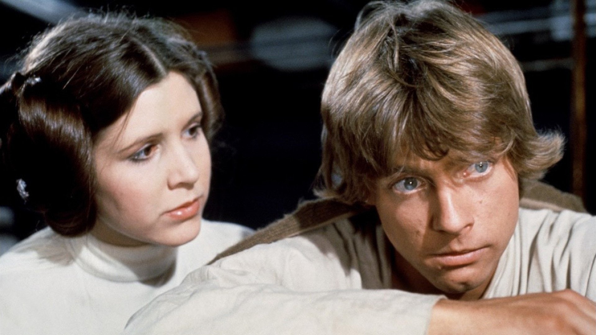 Princess Leia, Carrie Fisher, 1080P, Mark Hamill, Star Wars Episode IV: A New Hope, Luke Skywalker, Star Wars, HD Wallpaper
