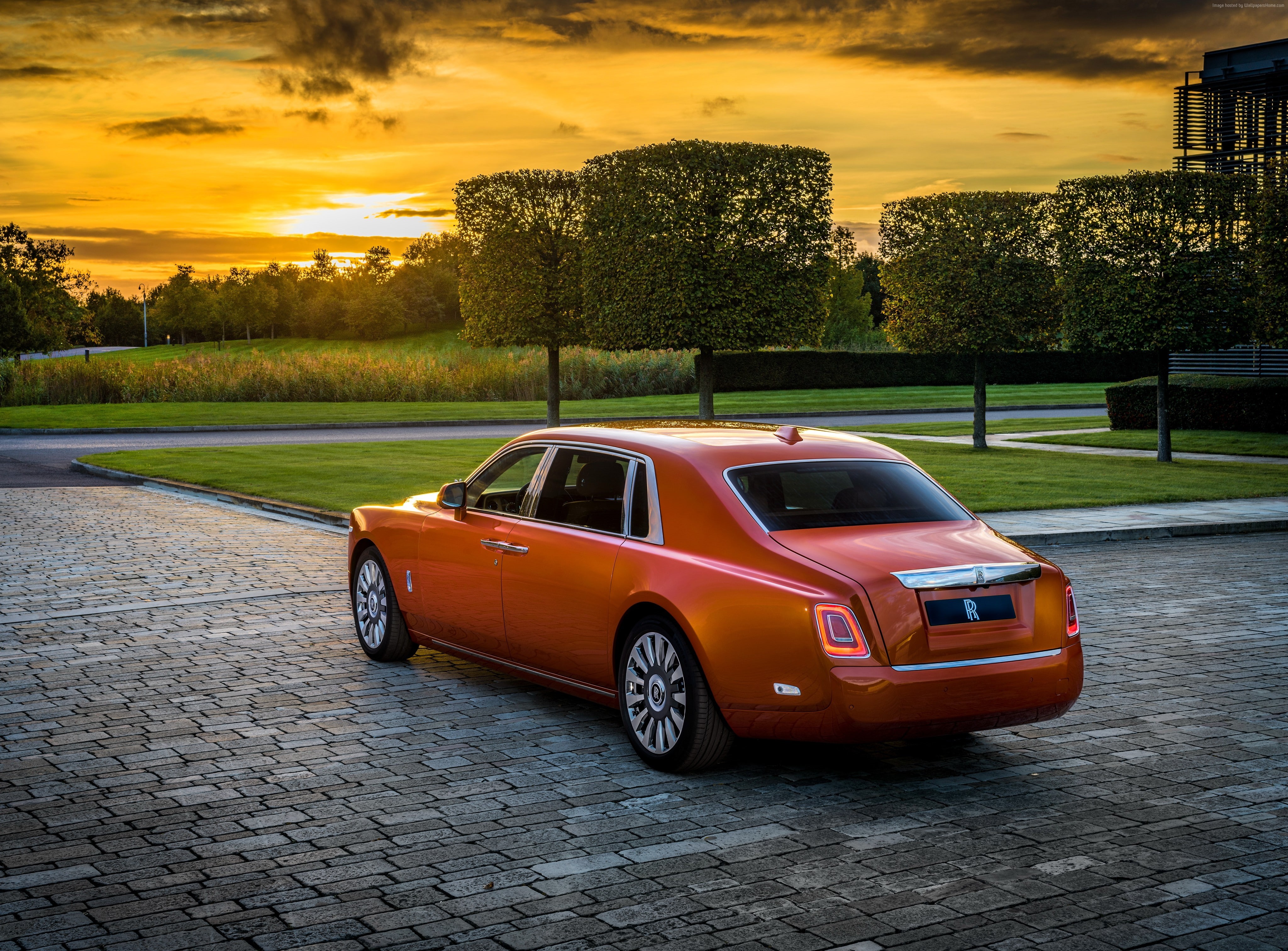 Rolls Royce Phantom EWB, cars 2017, 4K, 4K, HD Wallpaper