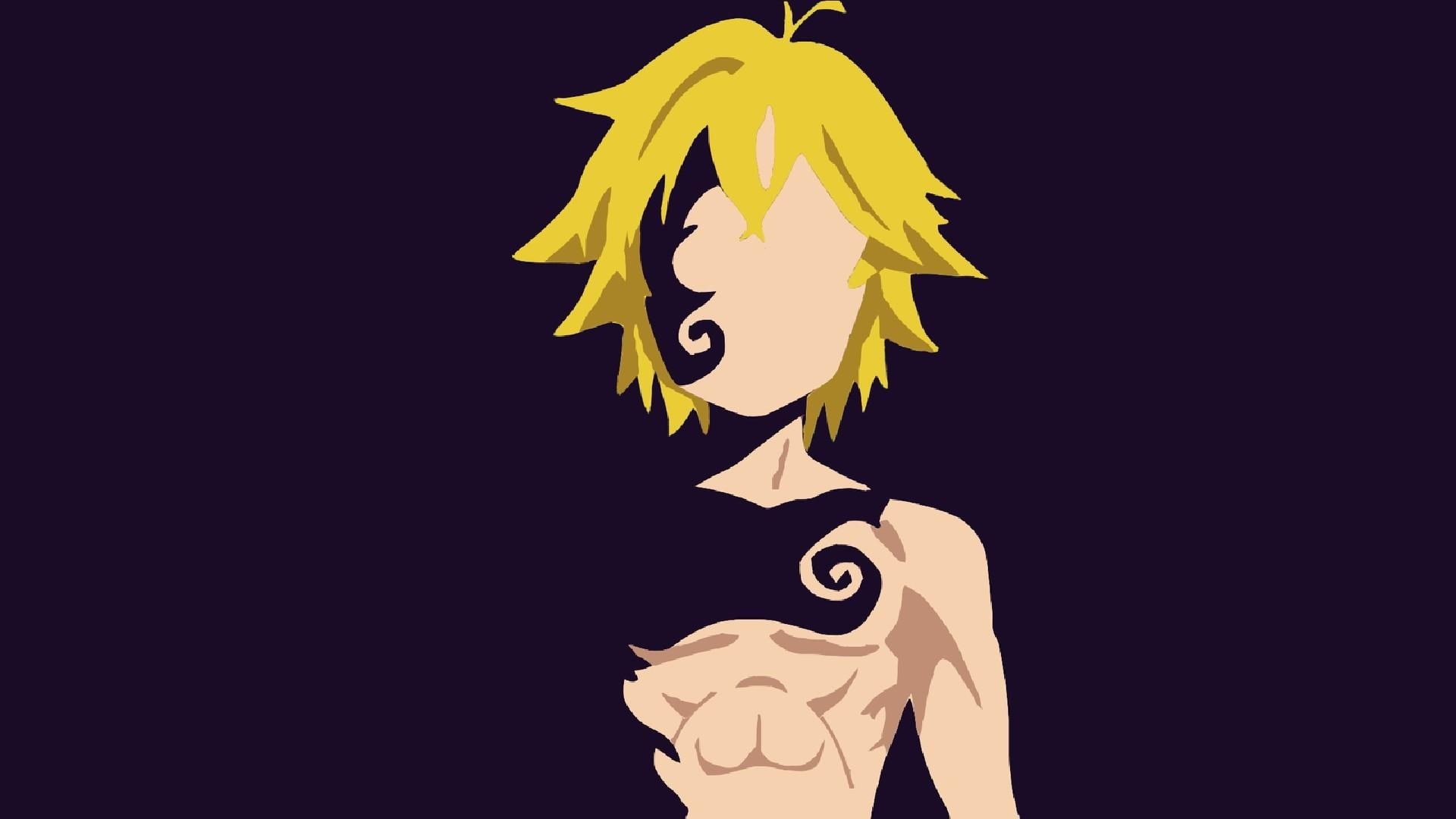 1080P, nanatsu no taizai, anime, meliodas, HD Wallpaper
