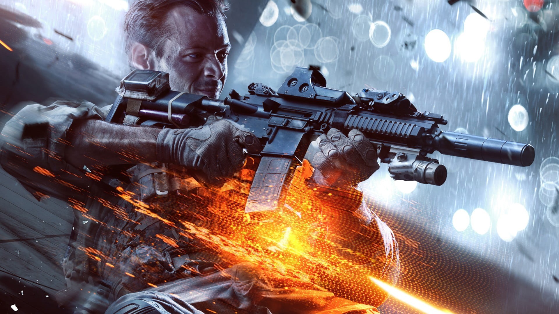 waist up, machinery, armed forces, battlefield, metal industry, men, heat - temperature, protection, gun, indoors, government, metal, digital, adult, military, HD Wallpaper