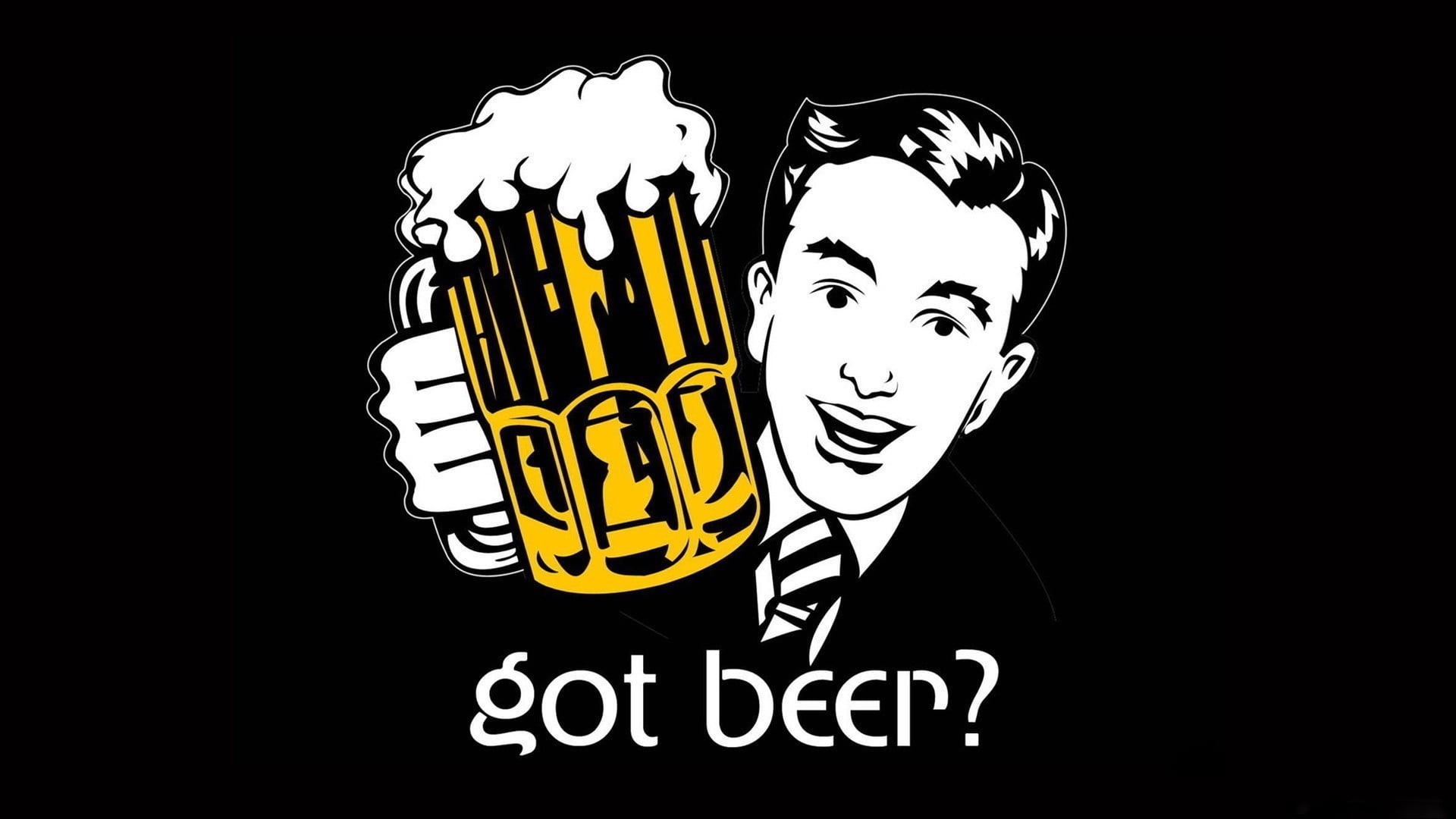 western script, close-up, beer, human face, studio shot, 1080P, indoors, white color, portrait, headshot, celebration, front view, cut out, black background, HD Wallpaper