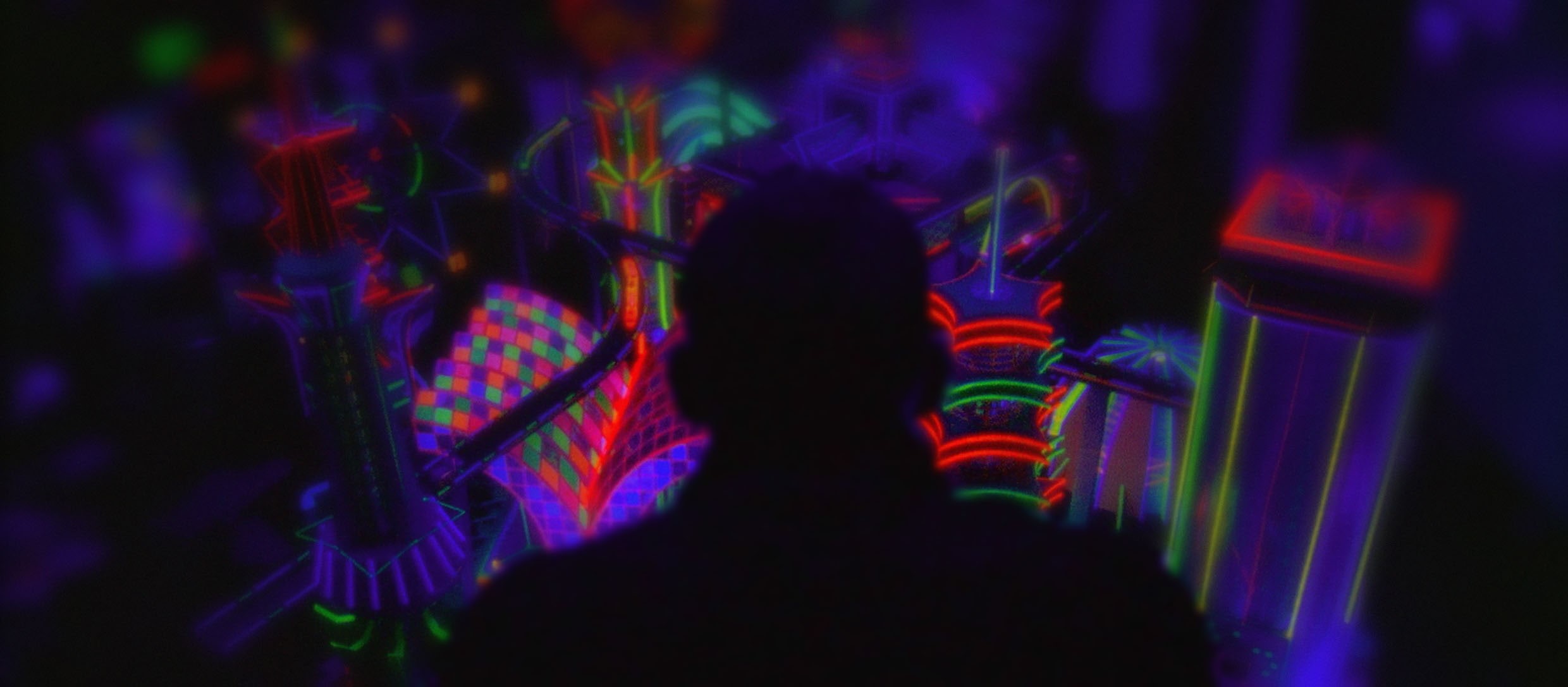 dark, Enter the Void, 1080P, blurred, neon, HD Wallpaper