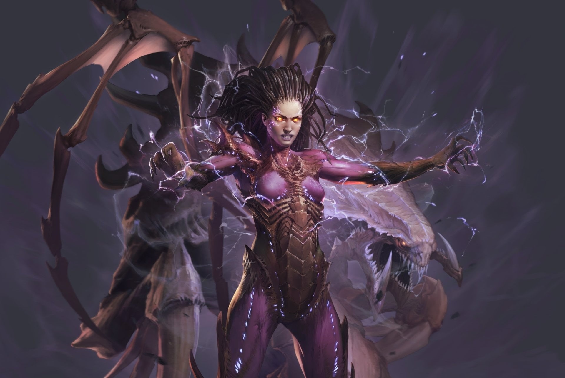 one person, Starcraft, young adult, women, celebration, three quarter length, costume, representation, lifestyles, illuminated, angel, real people, art and craft, HD Wallpaper