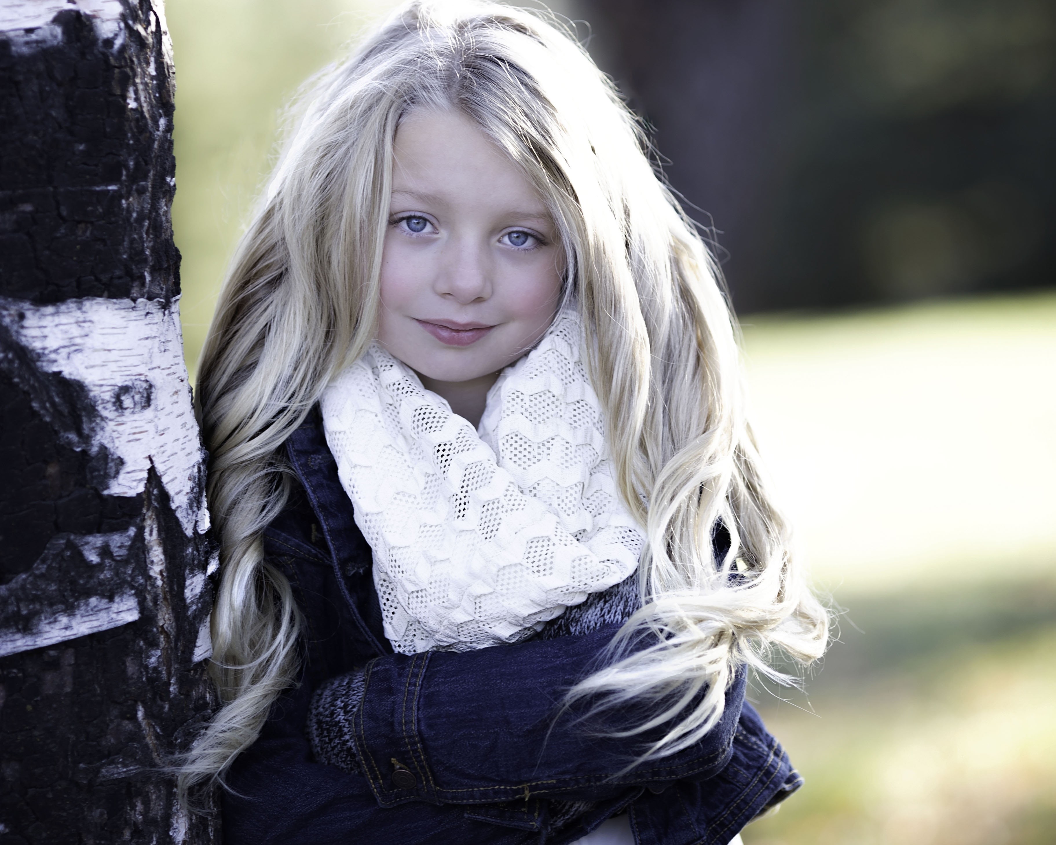 scarf, wearing, beauty, girl, females, white, blond Hair, 2K, caucasian Ethnicity, real people, hairstyle, hair, casual clothing, beautiful, beautiful girl, HD Wallpaper