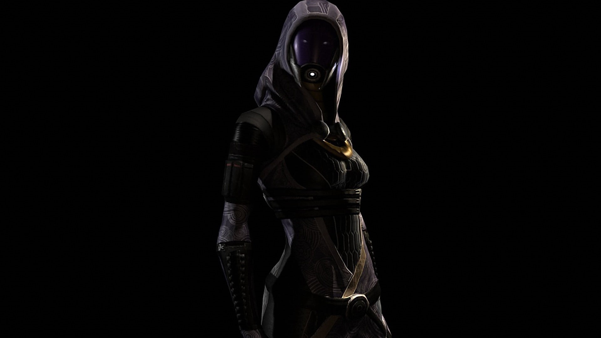 science, three quarter length, black Color, game, one person, cut out, standing, dark, hood, disguise, obscured face, figurine, video, shadow, technology, HD Wallpaper