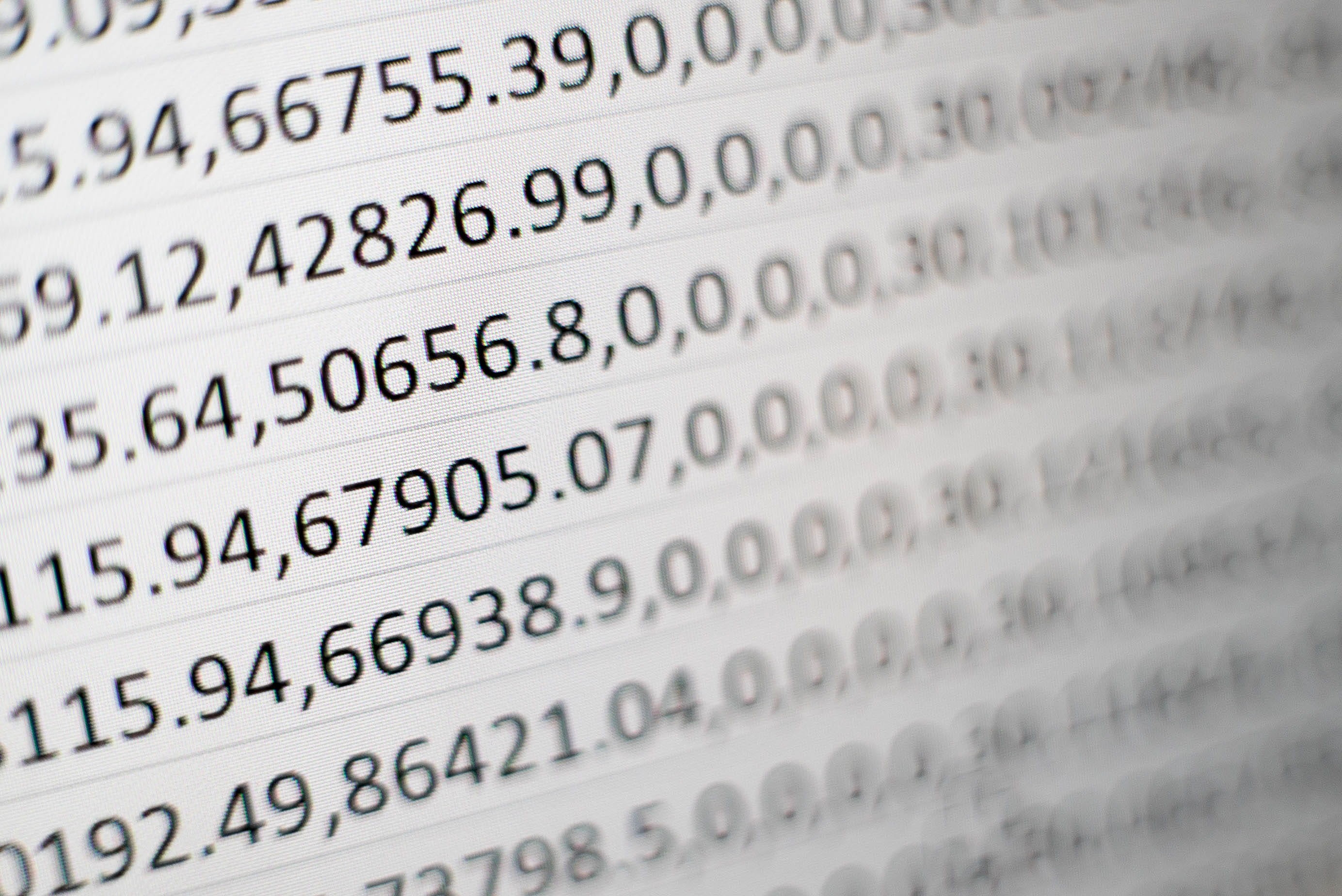 expertise, no people, big data, education, close-up, business, programming, screen, price, indoors, numbers, healthcare and medicine, tech, 2K, csv, selective focus, HD Wallpaper
