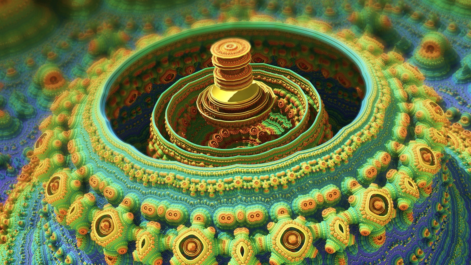 architecture, concentric, close-up, art and craft, geometric shape, beauty in nature, no people, religion, design, pattern, history, creativity, 3D fractal, HD Wallpaper