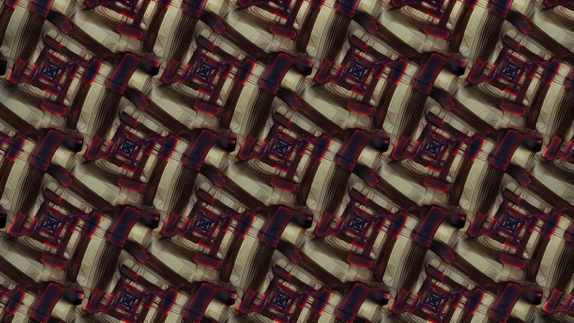 indoors, close-up, chopped, large group of objects, abundance, pattern, red, arrangement, food and drink, 3D fractal, 1080P, digital art, freshness, in a row, HD Wallpaper