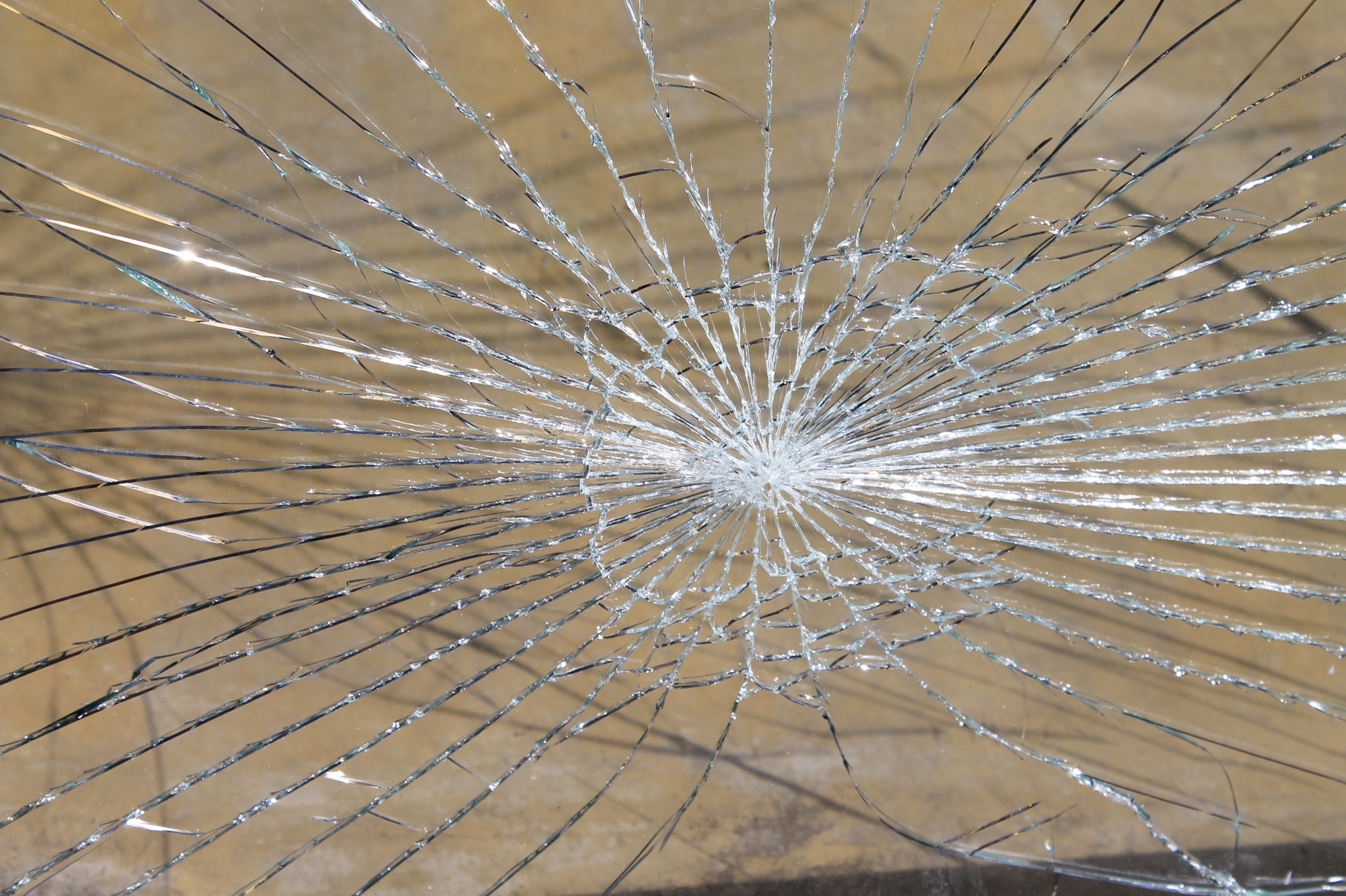 cracked, cracks, backgrounds, shattered glass, day, damaged, full frame, jumped, glass breakage, glass - material, ruined, window pane, disc, fragile, splitter, HD Wallpaper