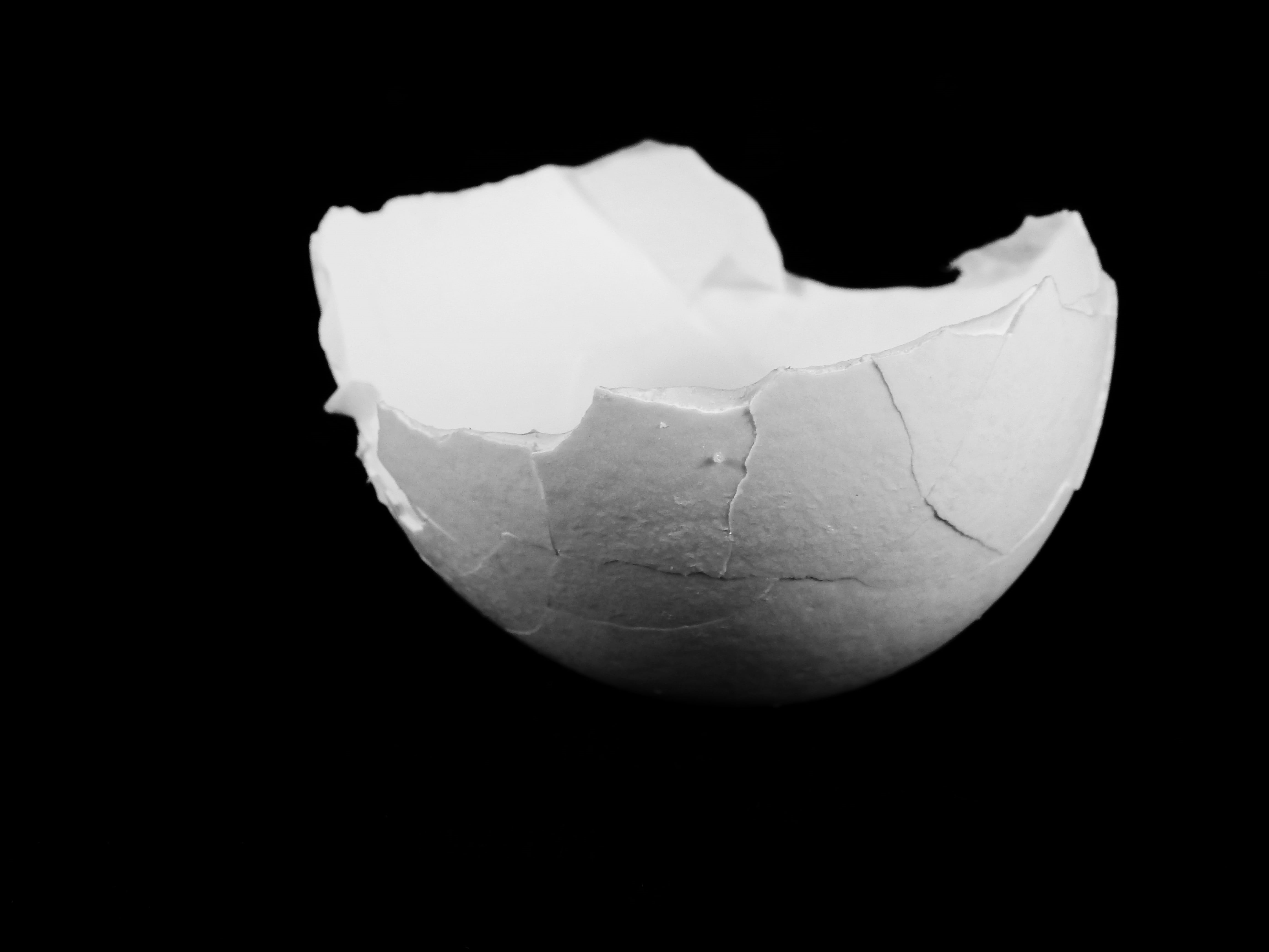 fragility, heart shape, freshness, close, nutrition, photography, copy space, vegetarian, broken, still life, black color, cut out, dine, nature, vulnerability, HD Wallpaper
