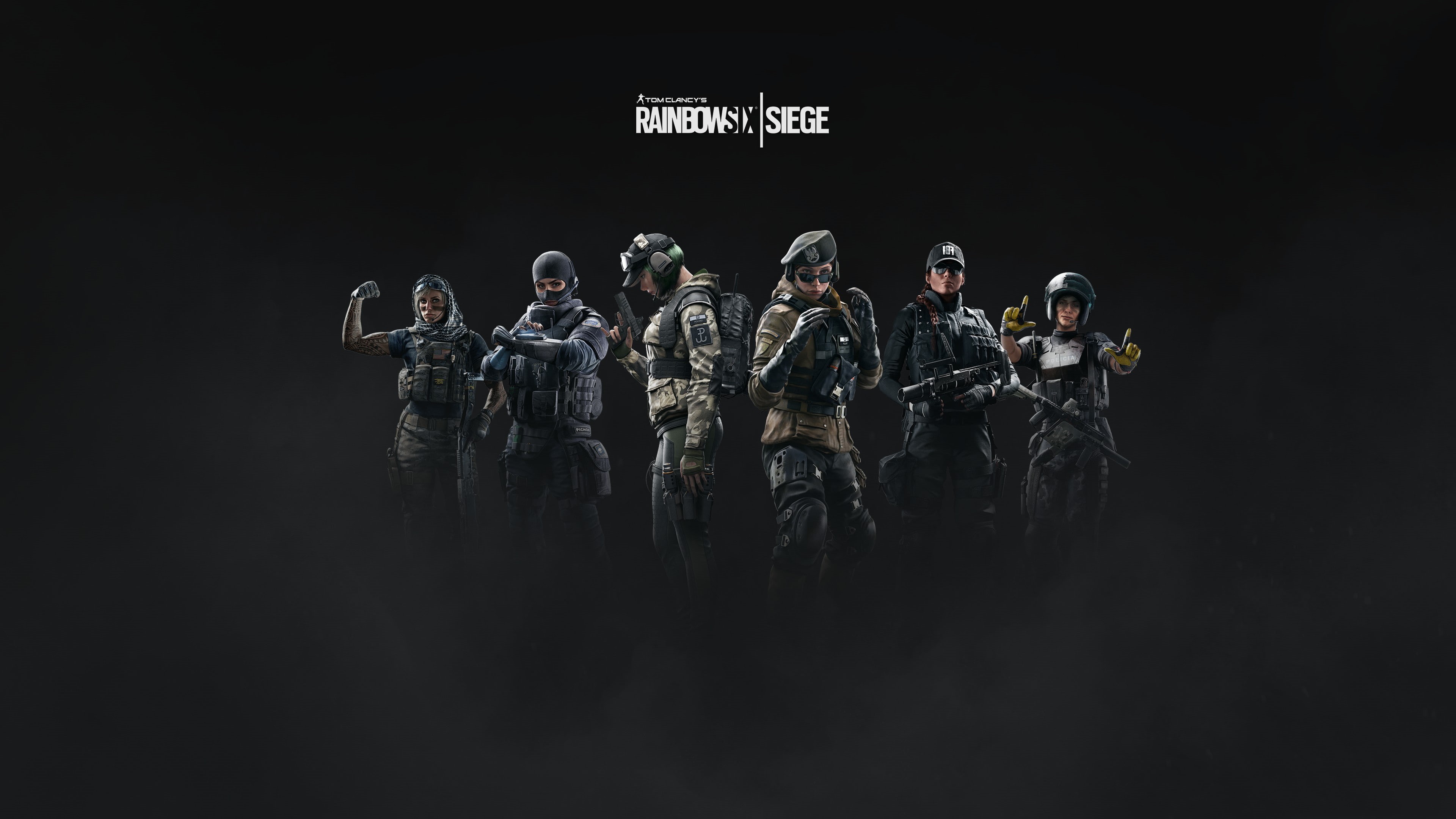 Tom Clancys Rainbow Six, Ashe, 4K, Ela, Zofia, Mira, Twitch, Rainbow Six: Siege, HD Wallpaper