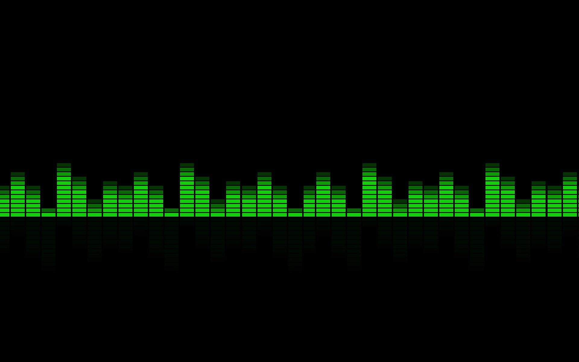black background, equalizer, black, background, music, 1080P, HD Wallpaper