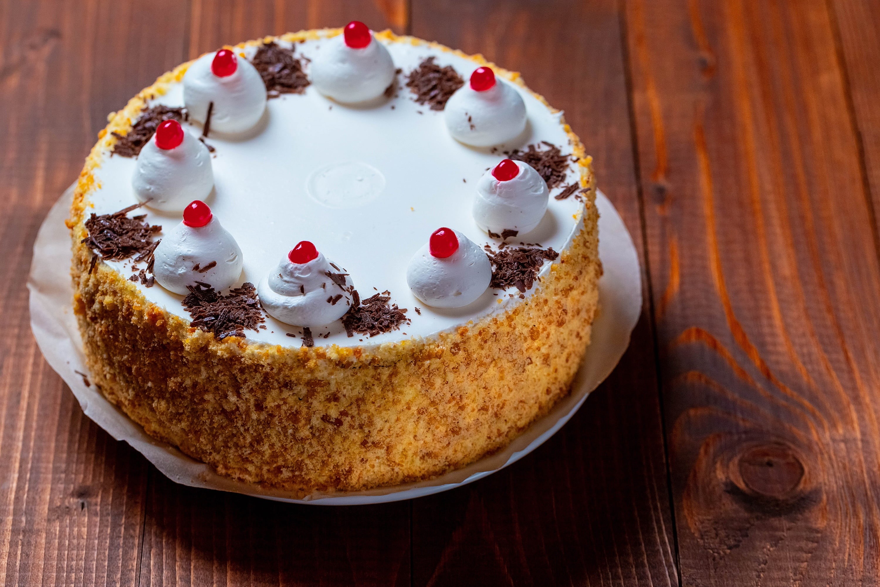 2K, cake, sweets, food, HD Wallpaper