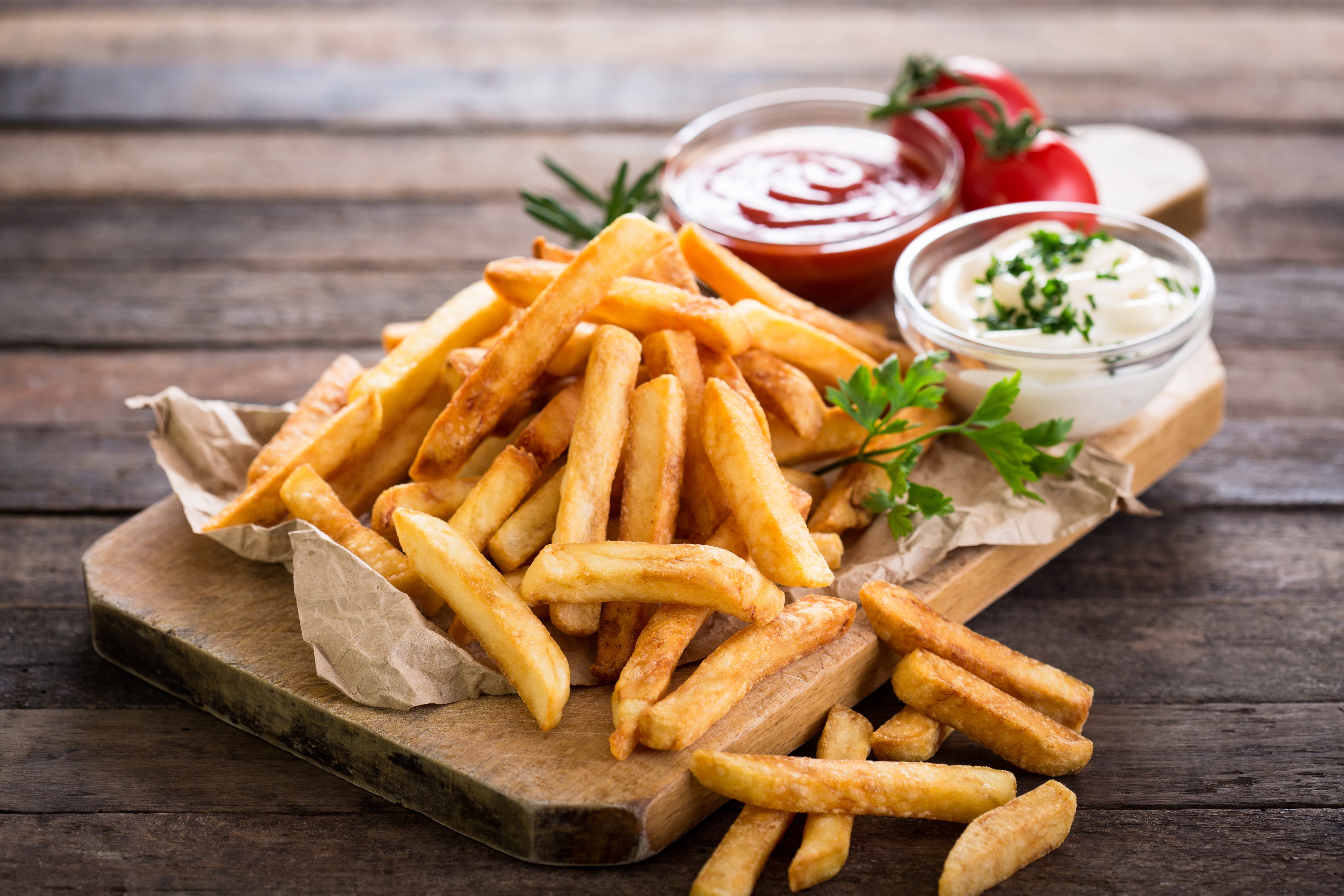 5K, French Fries, Food, Potato, HD Wallpaper