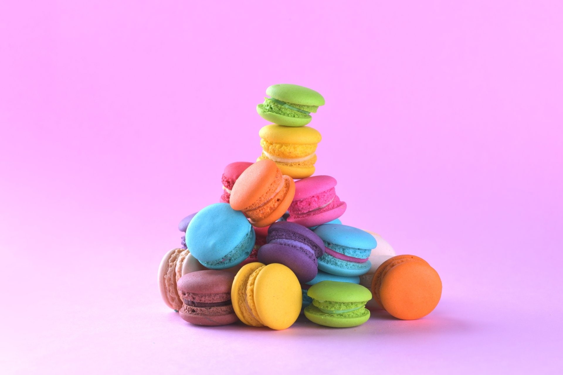 1080P, Sweets, Macaron, Food, Colors, HD Wallpaper