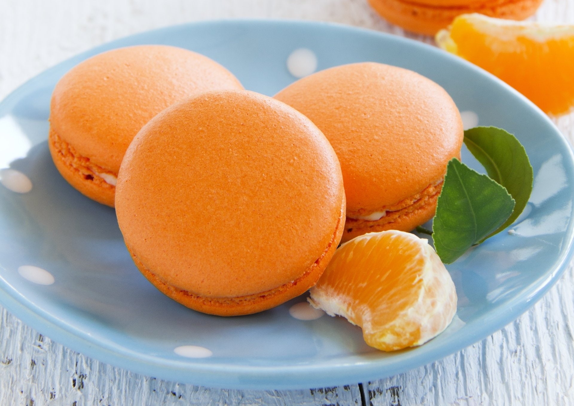 Food, Mandarin, 1080P, Macaron, HD Wallpaper