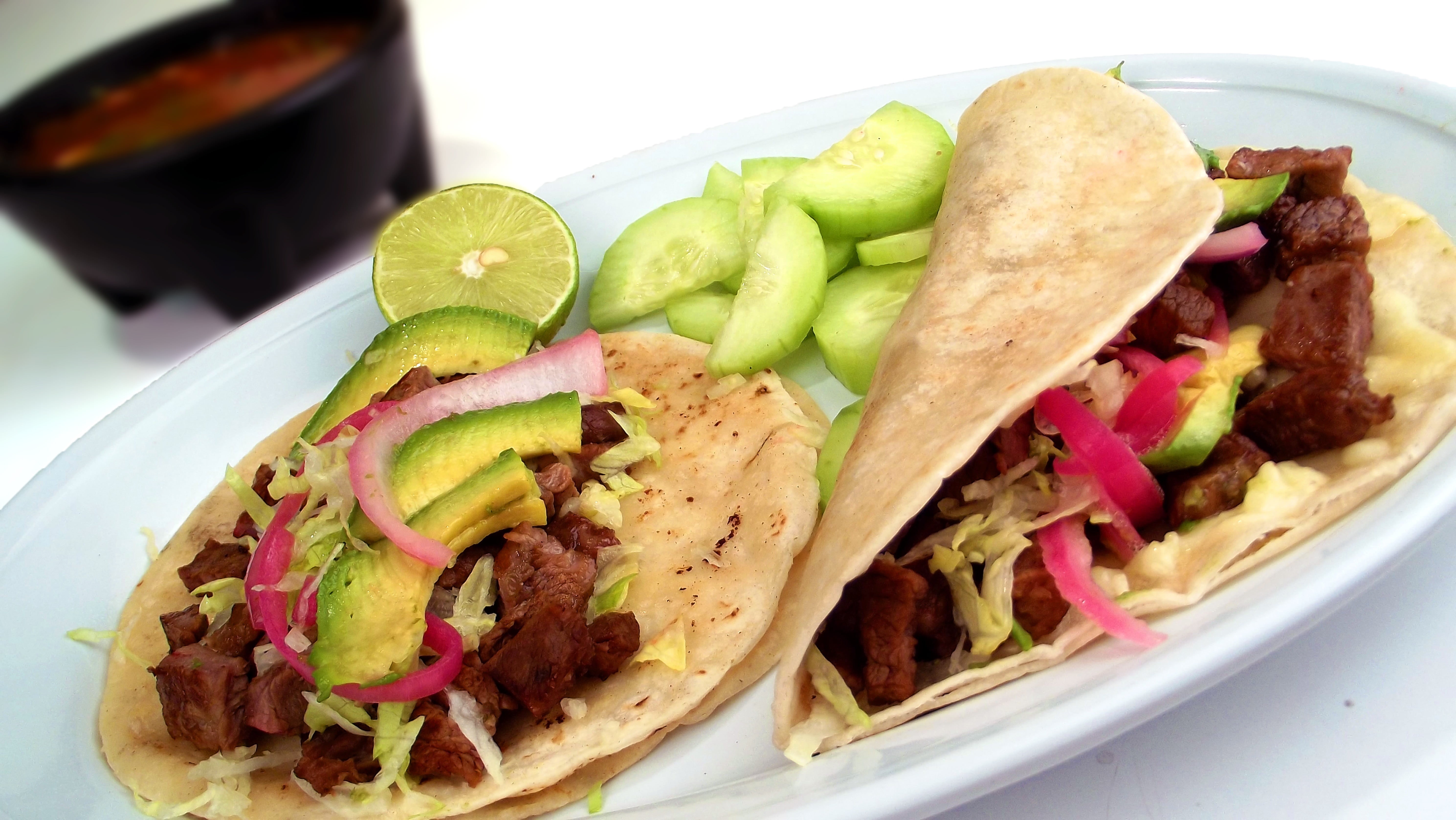 cooking, nutrition, fajita, tasty, close-up, 5K, sandwich, avocado, delicious, taco, snack, tomato, tacos, wellbeing, dinner, mexican Culture, lunch, carne asada, HD Wallpaper