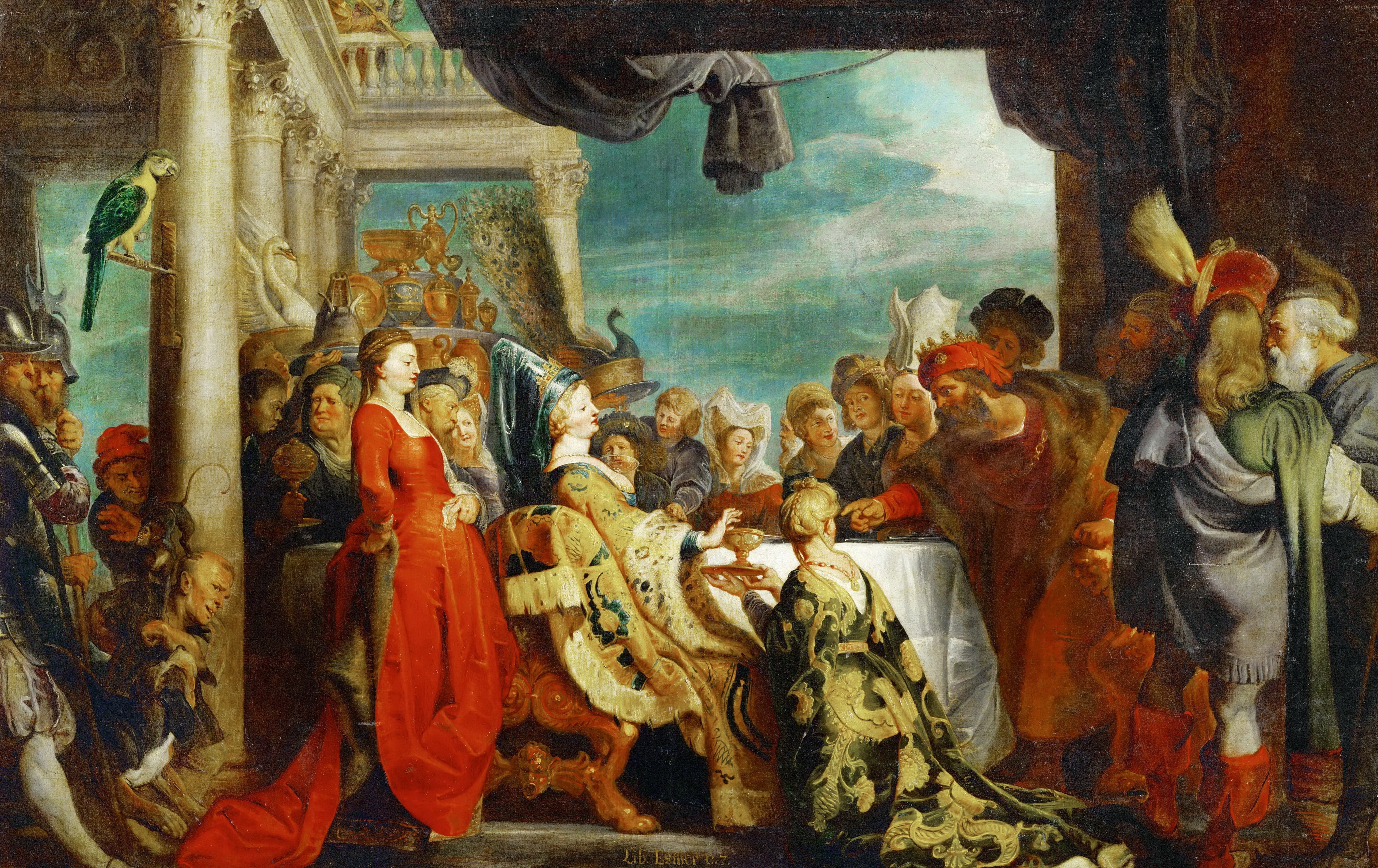 picture, mythology, King of the Lombards of Alboin and Rosamund, Pieter Paul Rubens, Peter Paul Rubens, 5K, HD Wallpaper