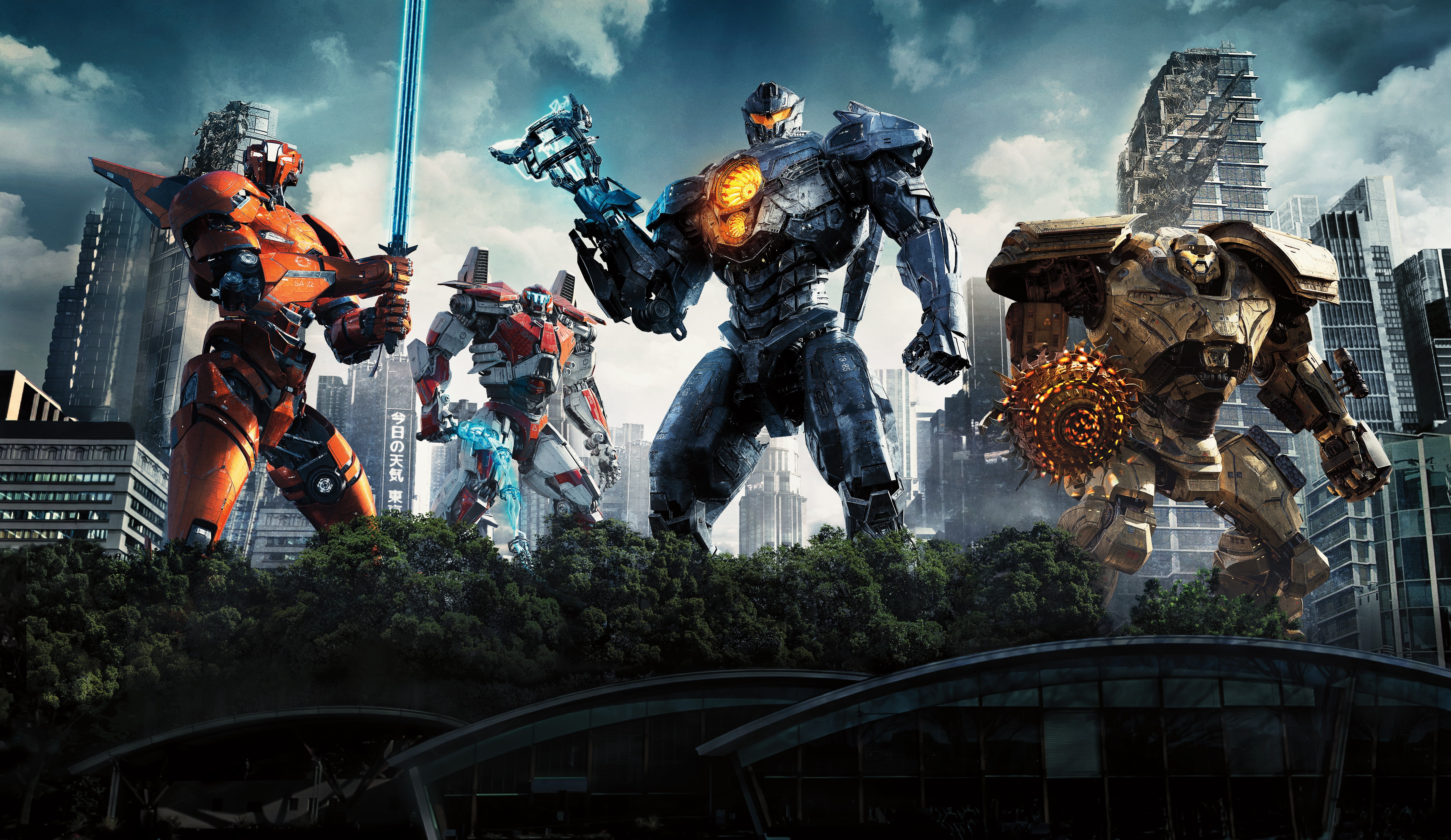 5K, 2018, Pacific Rim Uprising, Pacific Rim 2, 4K, HD Wallpaper