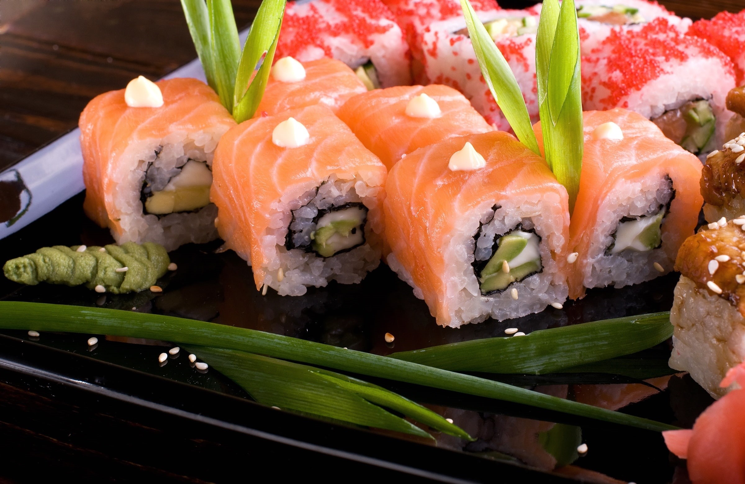 fish, japan, still, life, meat, 1080P, japanese, seafood, asian, oriental, meal, food, sushi, HD Wallpaper
