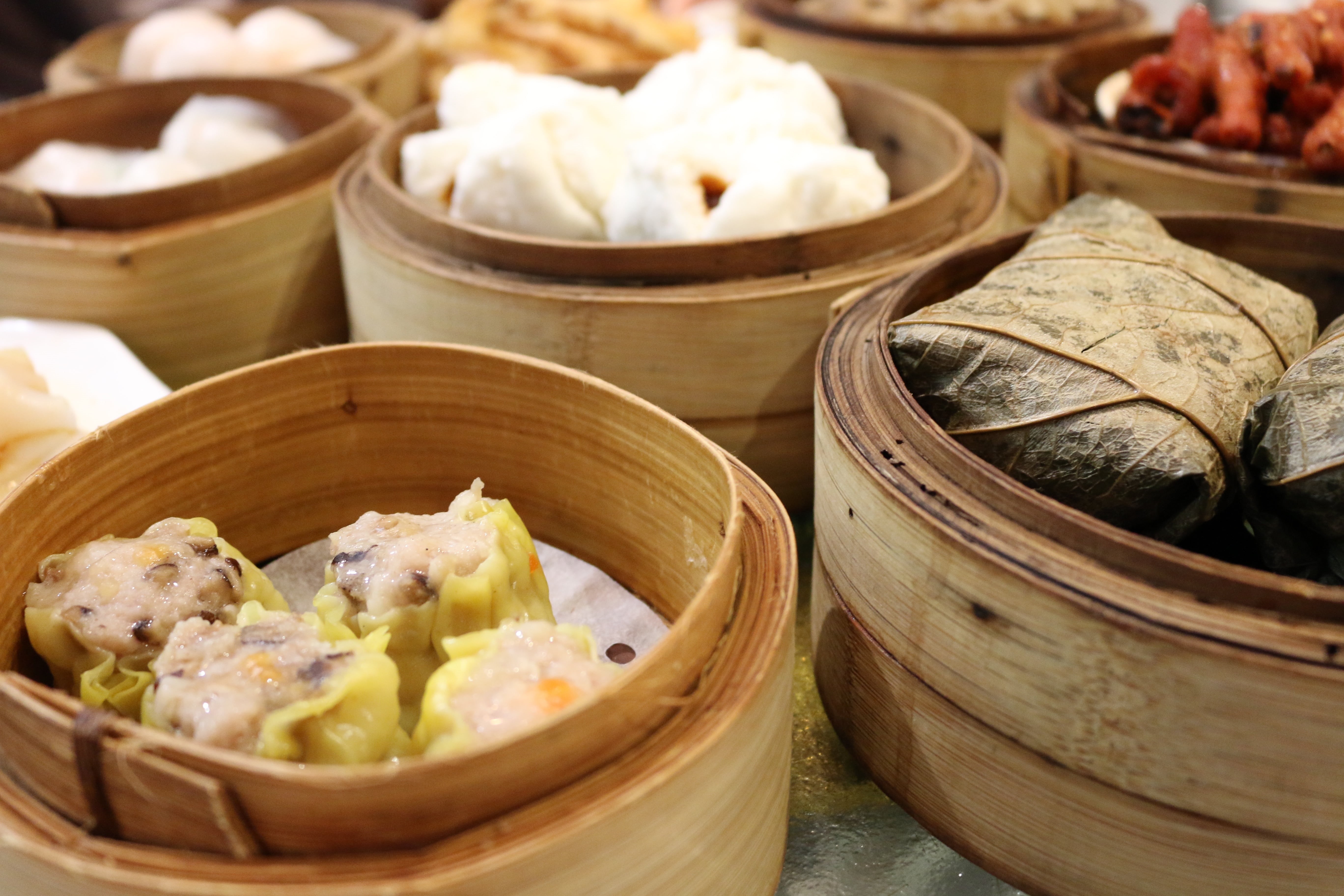 bamboo - material, temptation, local, yummy, baozi, chinese dumpling, food and drink, basket, no people, asian, delicious, eat, asia, high angle view, chinese cuisine, HD Wallpaper